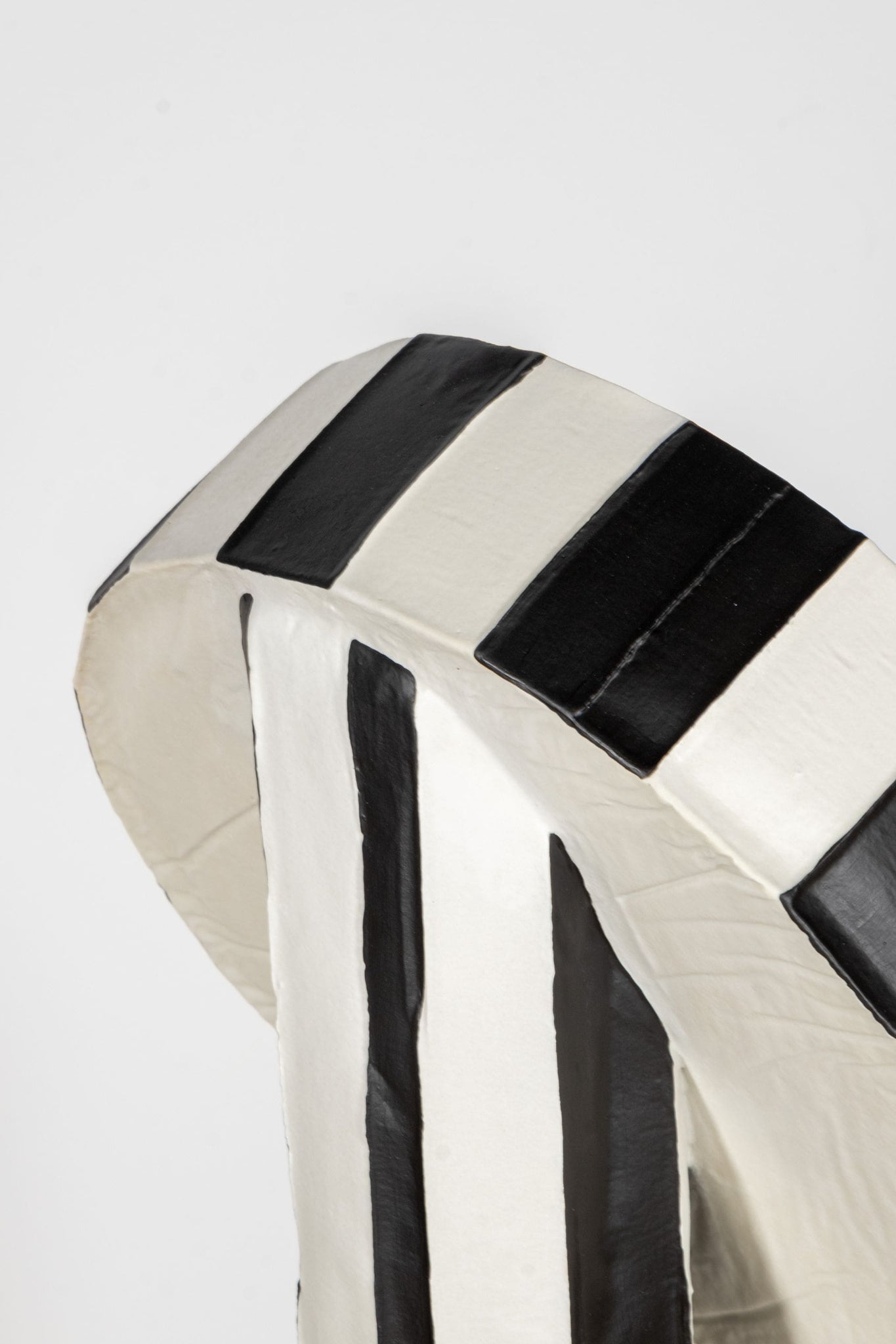 Reflections Girasol 30 Circo Table Mirror, Black + White by Paronetto Paola | Bonne Choice