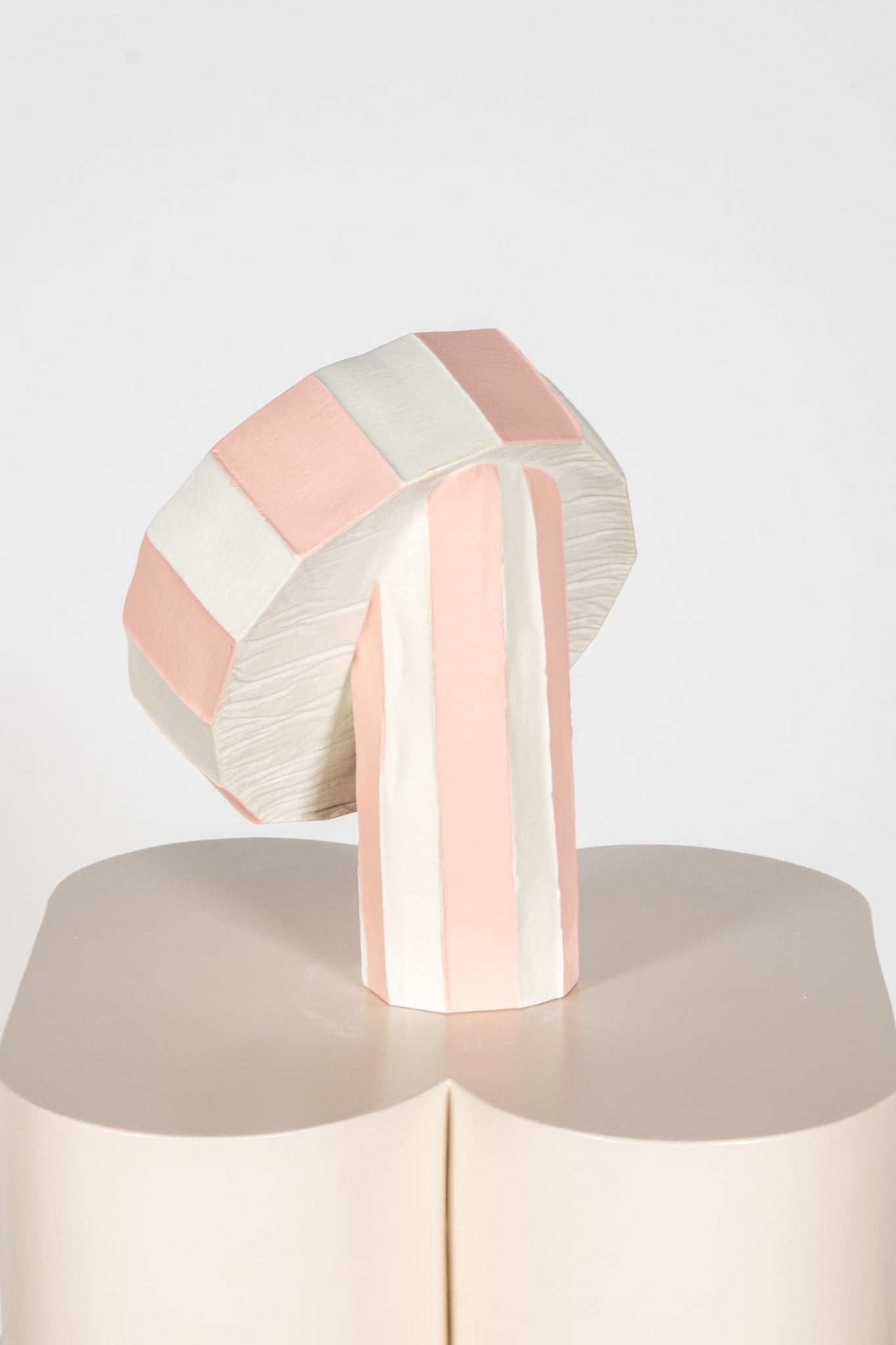 Reflections Girasol 20 Circo Table Mirror, Pink + Cream by Paronetto Paola | Bonne Choice