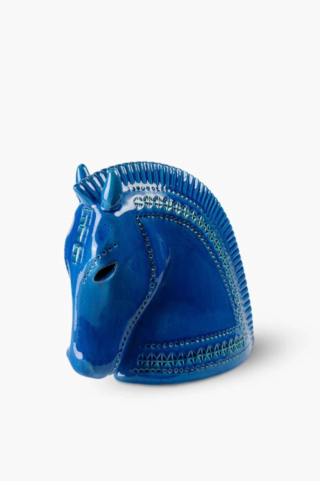 Blue Horse Head
