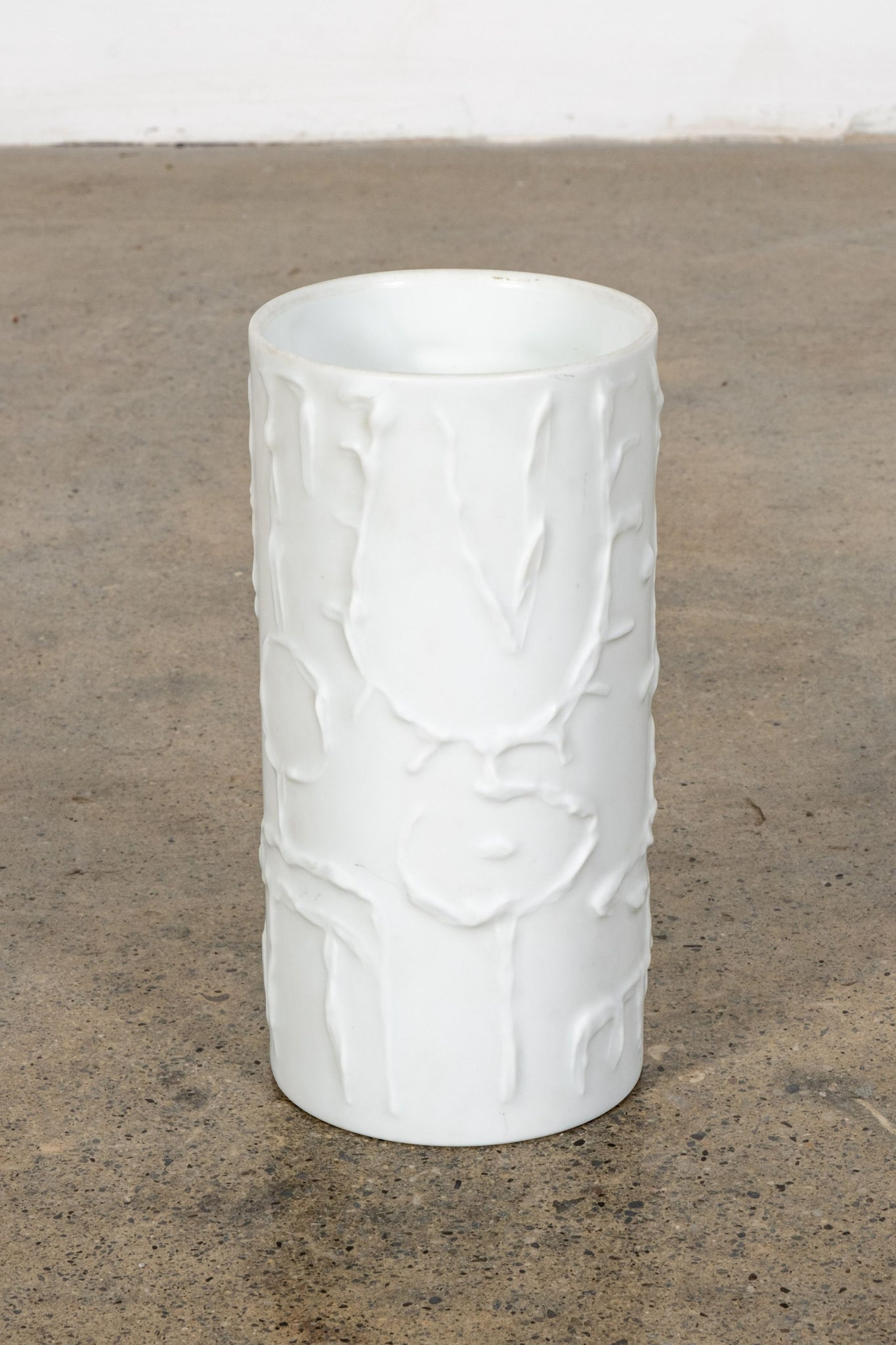 White Ceramic Vase, Rosenthal (marked) | Bonne Choice