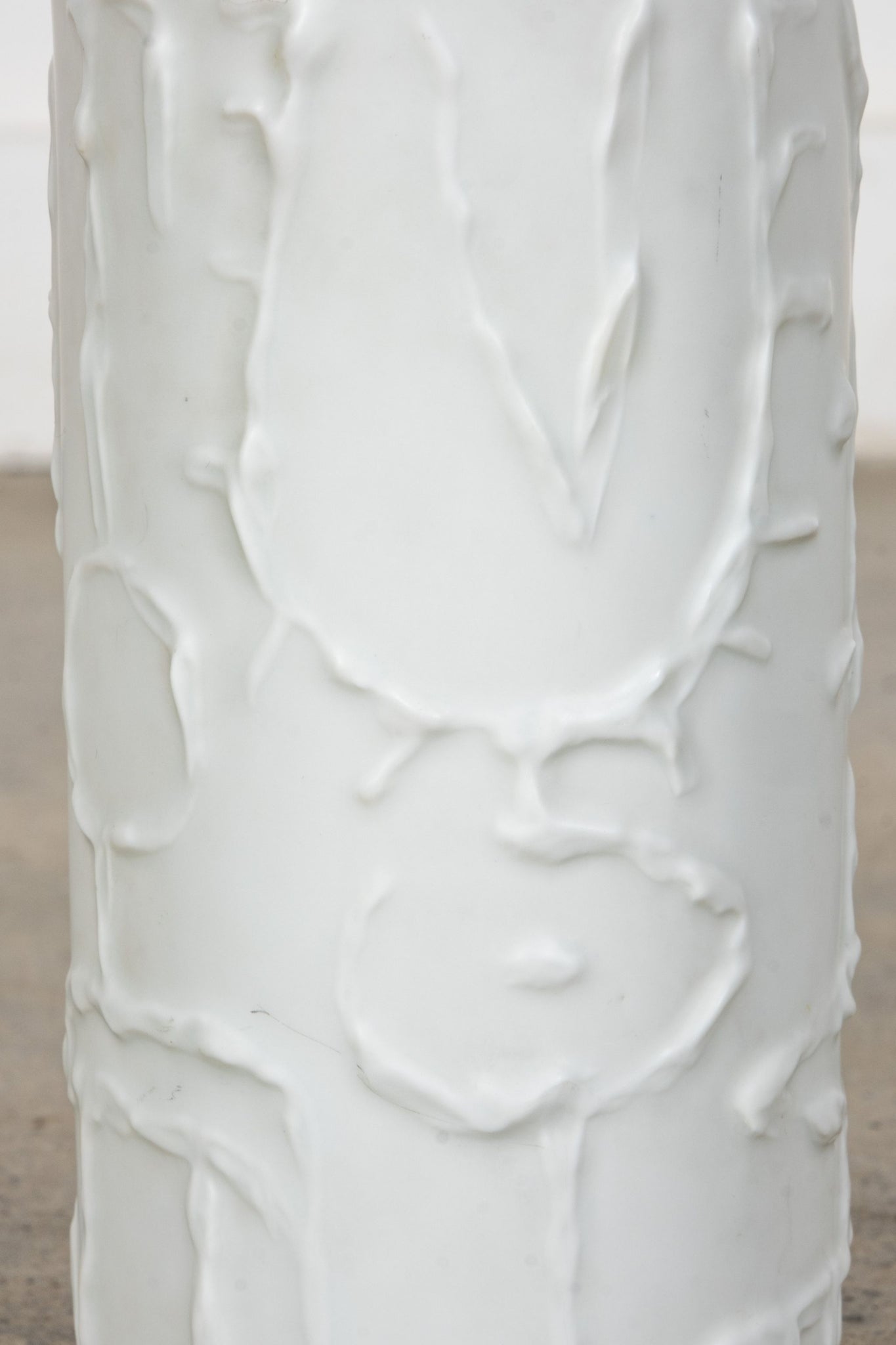 White Ceramic Vase, Rosenthal (marked) | Bonne Choice