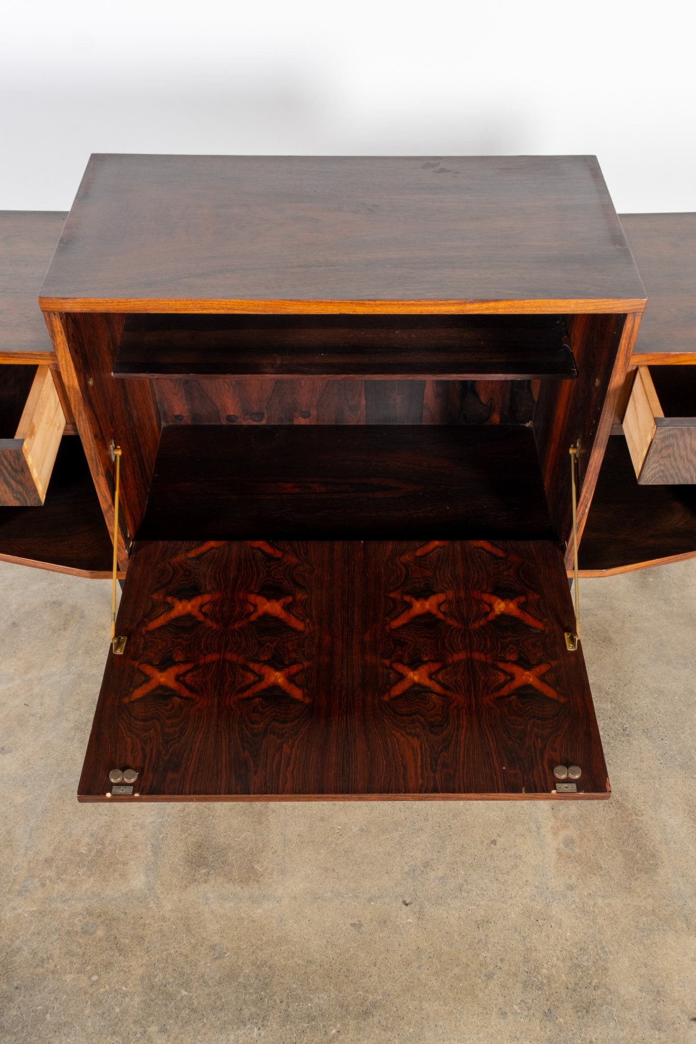 Scandanavian Wood Credenza