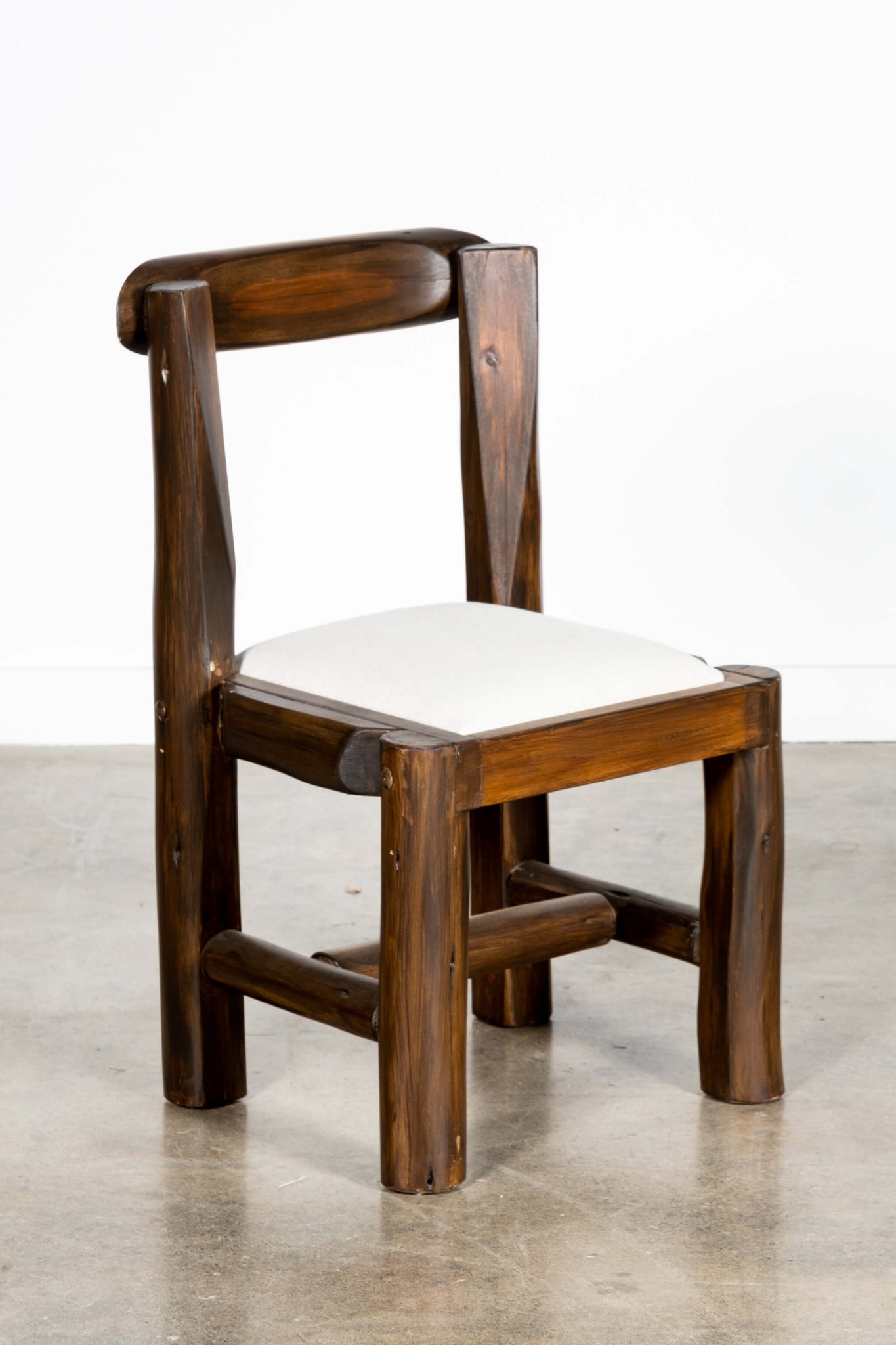 Bonne Choice - Set South African Brutalist Dining Chairs + Seats, sold individually