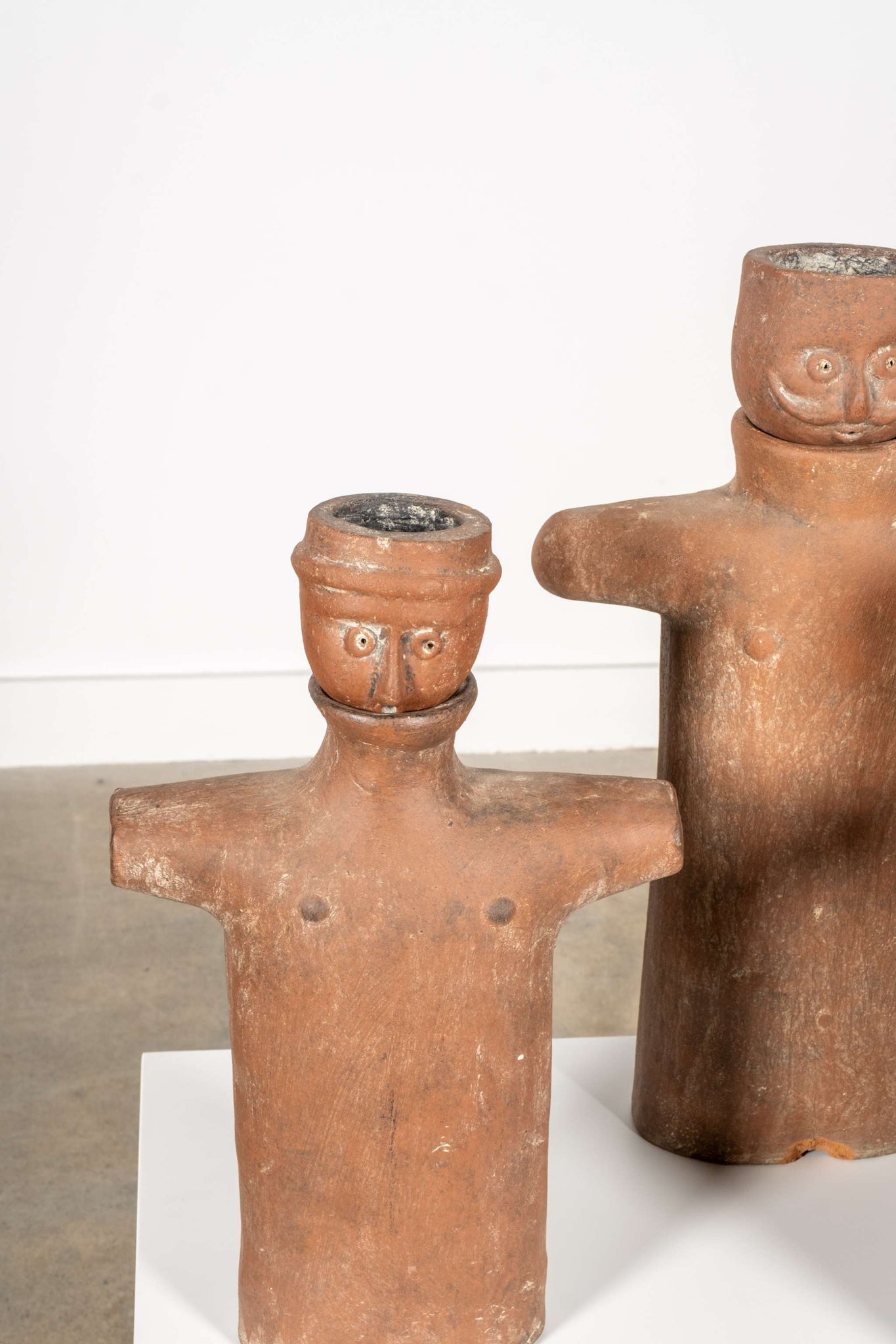 Set of 3 Mexican Clay Figurines