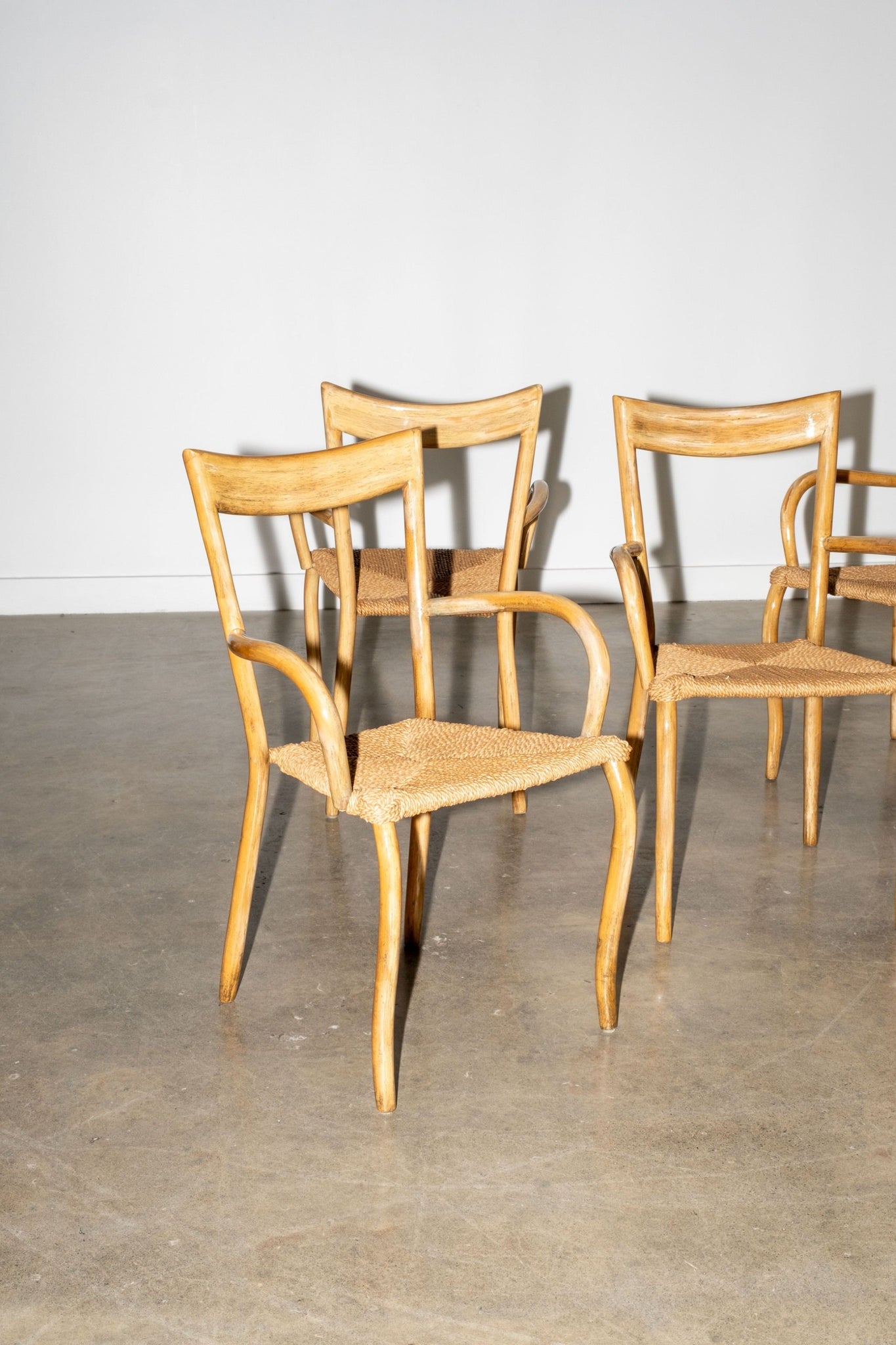Set of 4 'Manila' Bentwood Dining Chairs