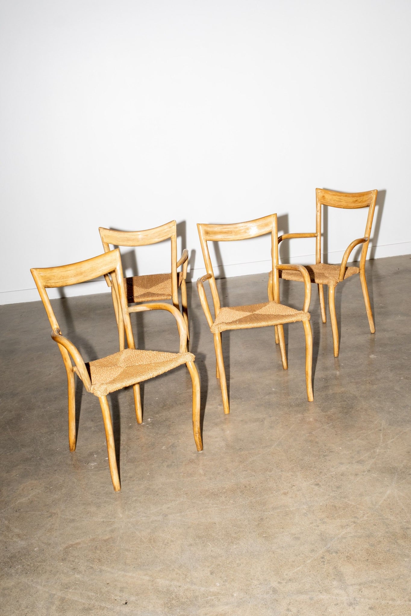 Set of 4 'Manila' Bentwood Dining Chairs