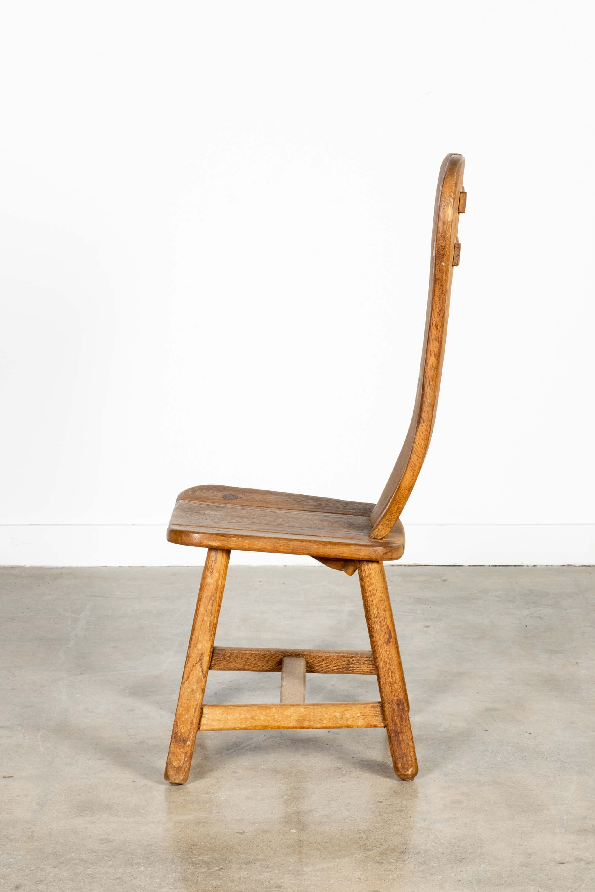 Set of 6 Brutalist De Puydt Chairs – Bonne Choice