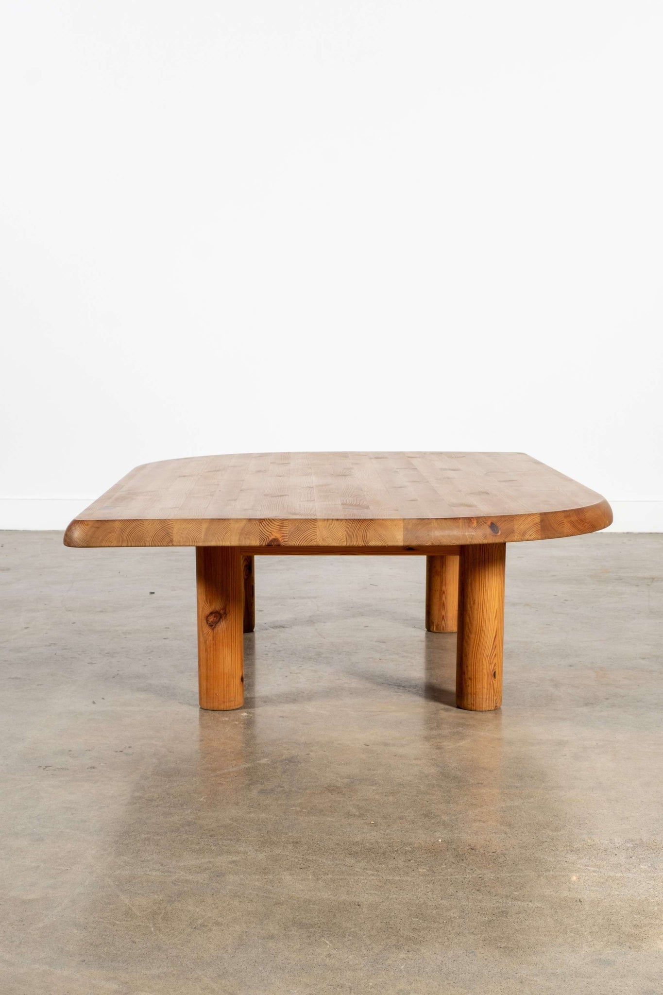 Shaped Pine Coffee Table