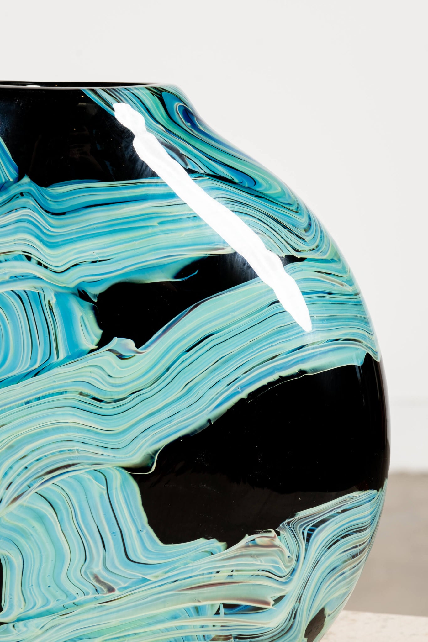 Bonne Choice - Signed Art Glass Vase