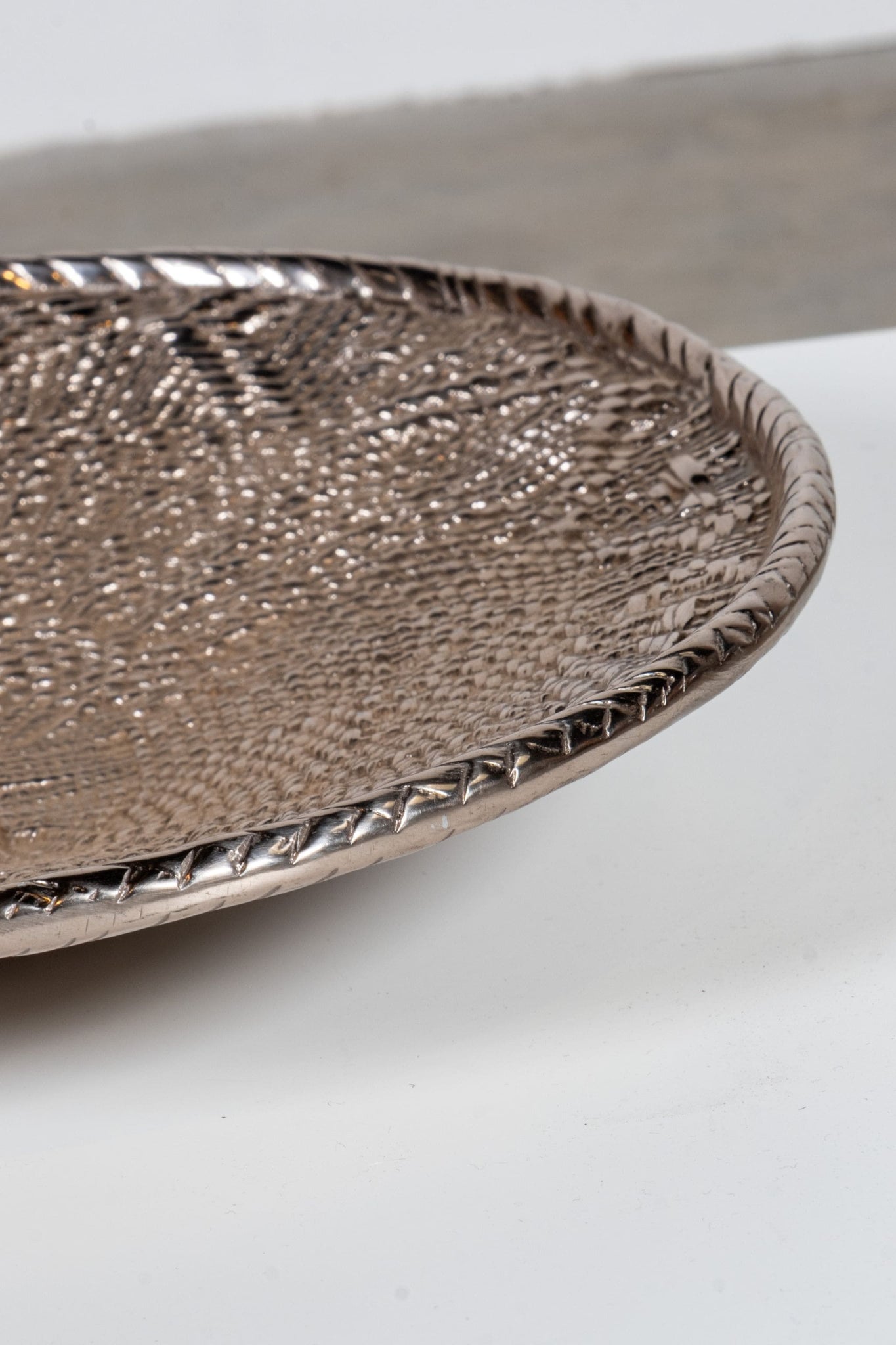Vintage Shallow Silver Bowl | Bonne Choice