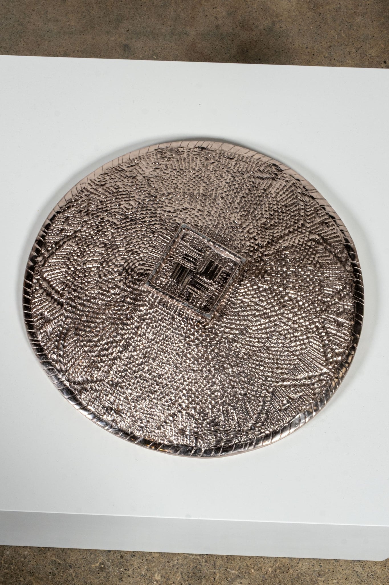 Vintage Shallow Silver Bowl | Bonne Choice