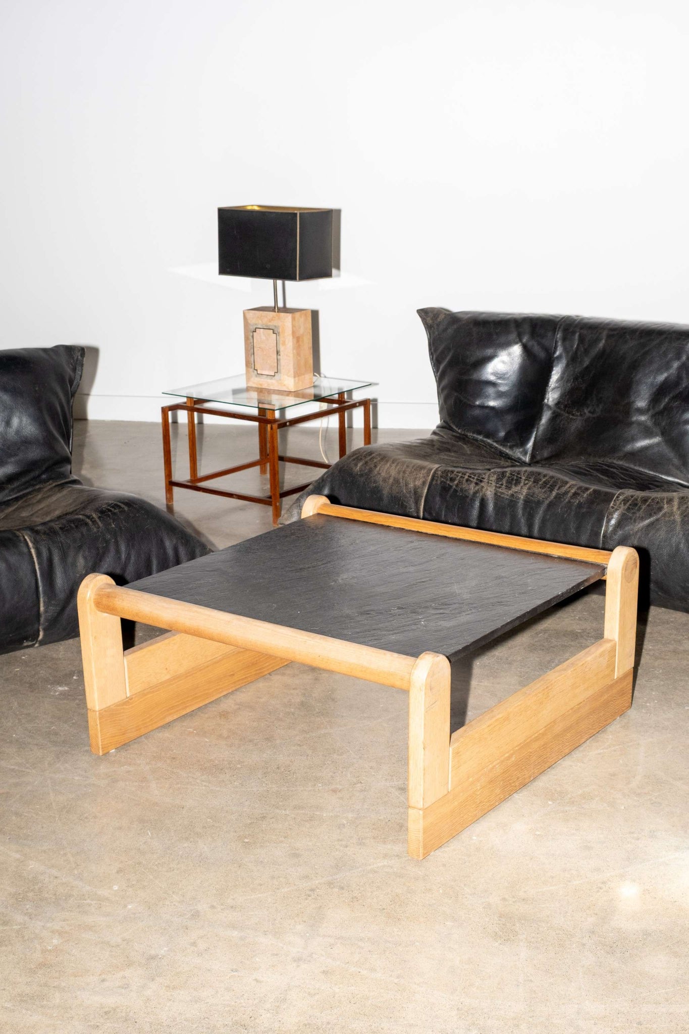Slate Top Coffee Table
