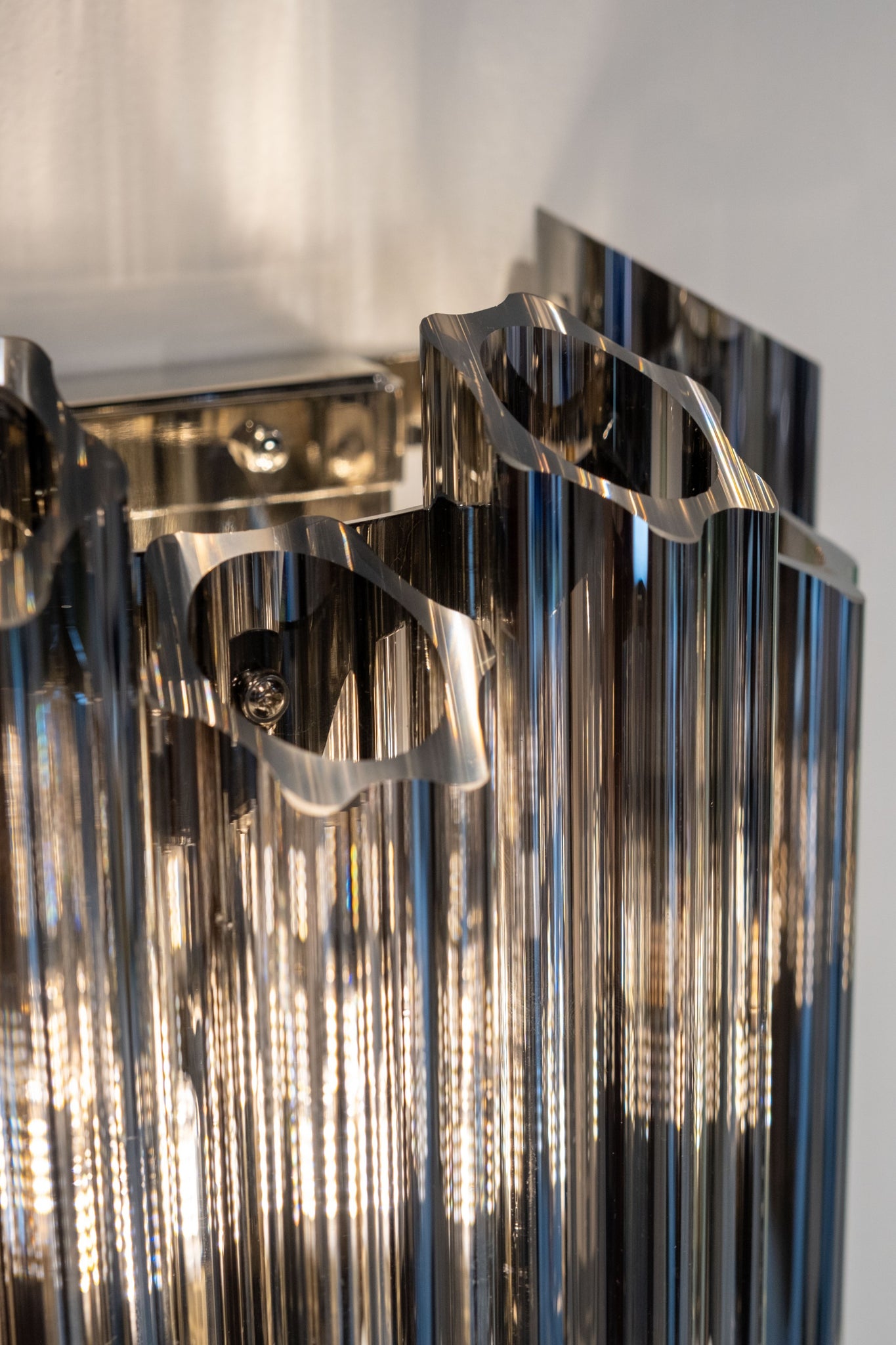 Smoked Mirror Palermo Wall Light