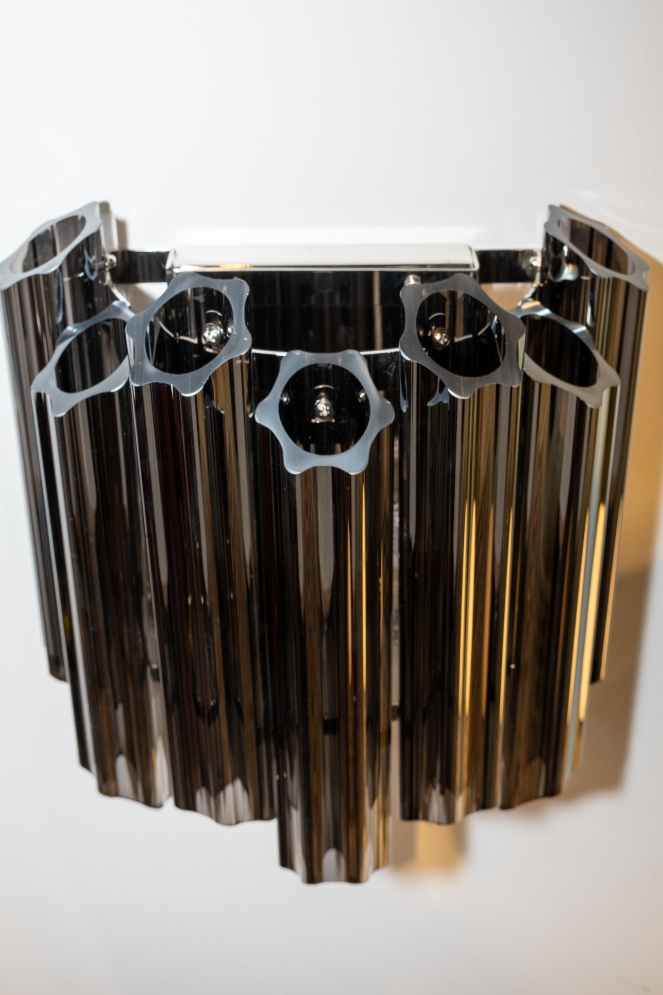 Smoked Mirror Palermo Wall Light