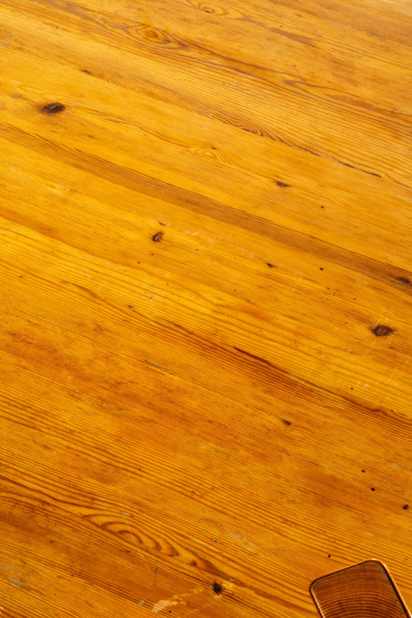Vintage Tall Belgian Wood Coffee Table | Bonne Choice