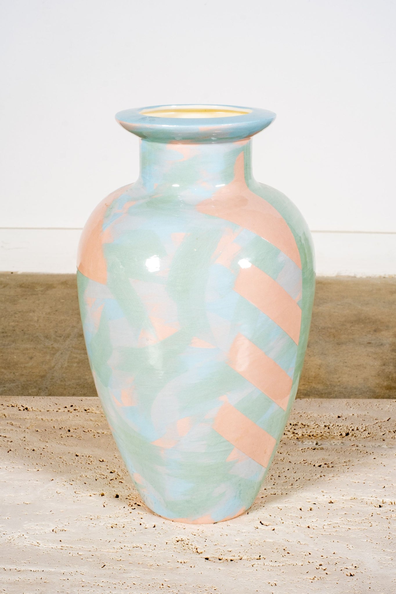 Tall Glossy Pastel Vase | Bonne Choice