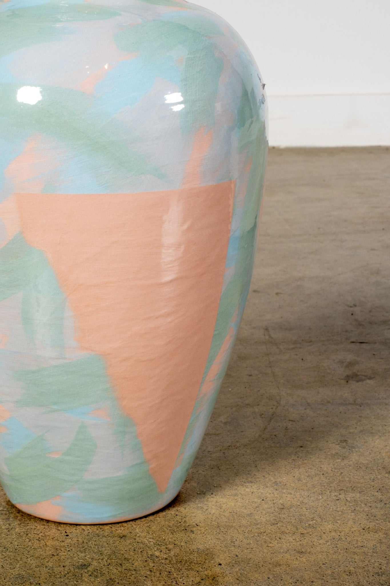 Tall Glossy Pastel Vase | Bonne Choice