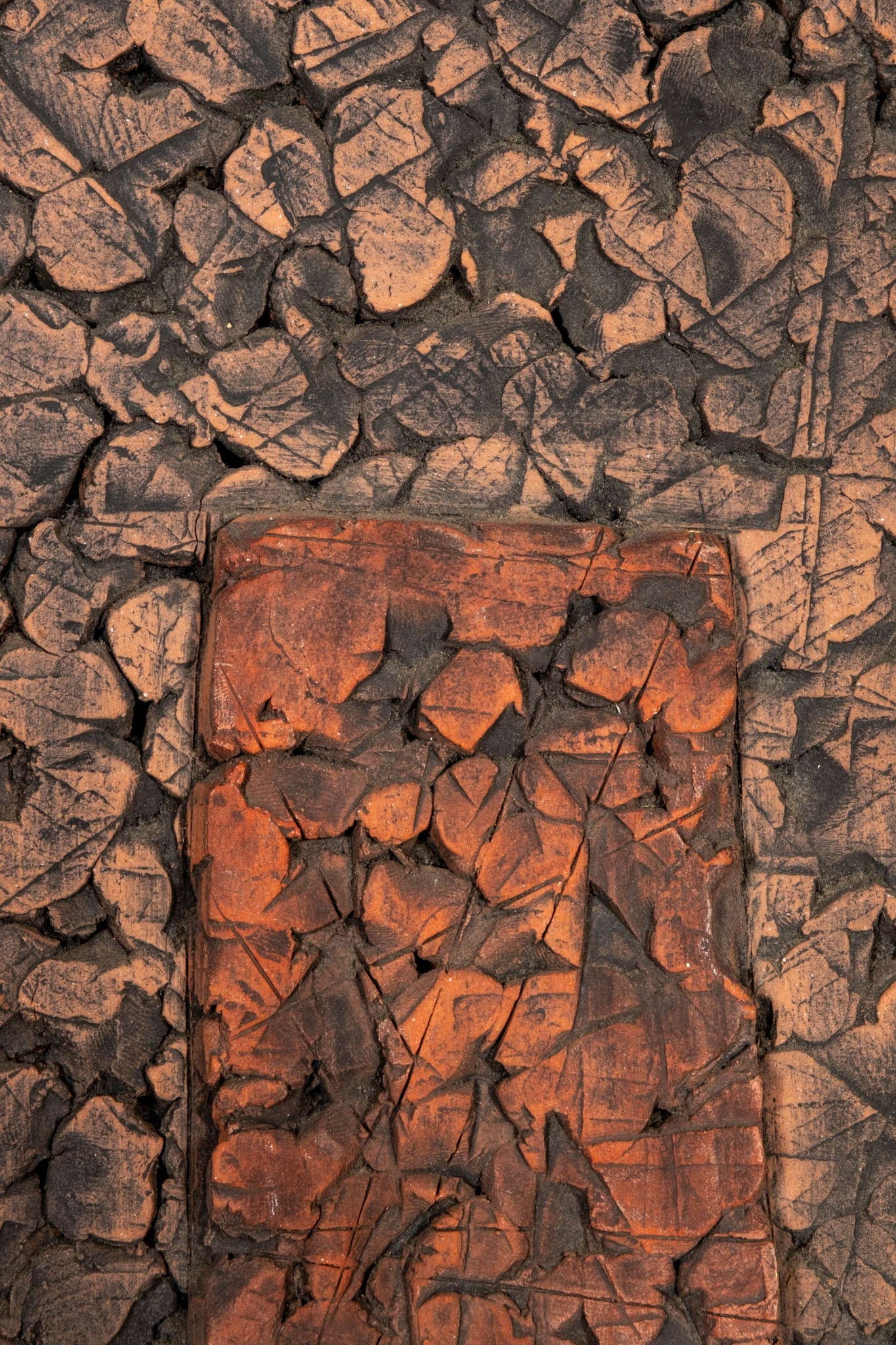 Textured Ceramic House Wall Tile