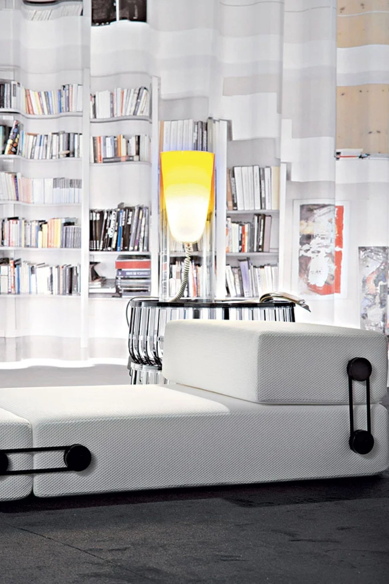 Kartell Trix Sofa, White by Piero Lissoni | Bonne Choice