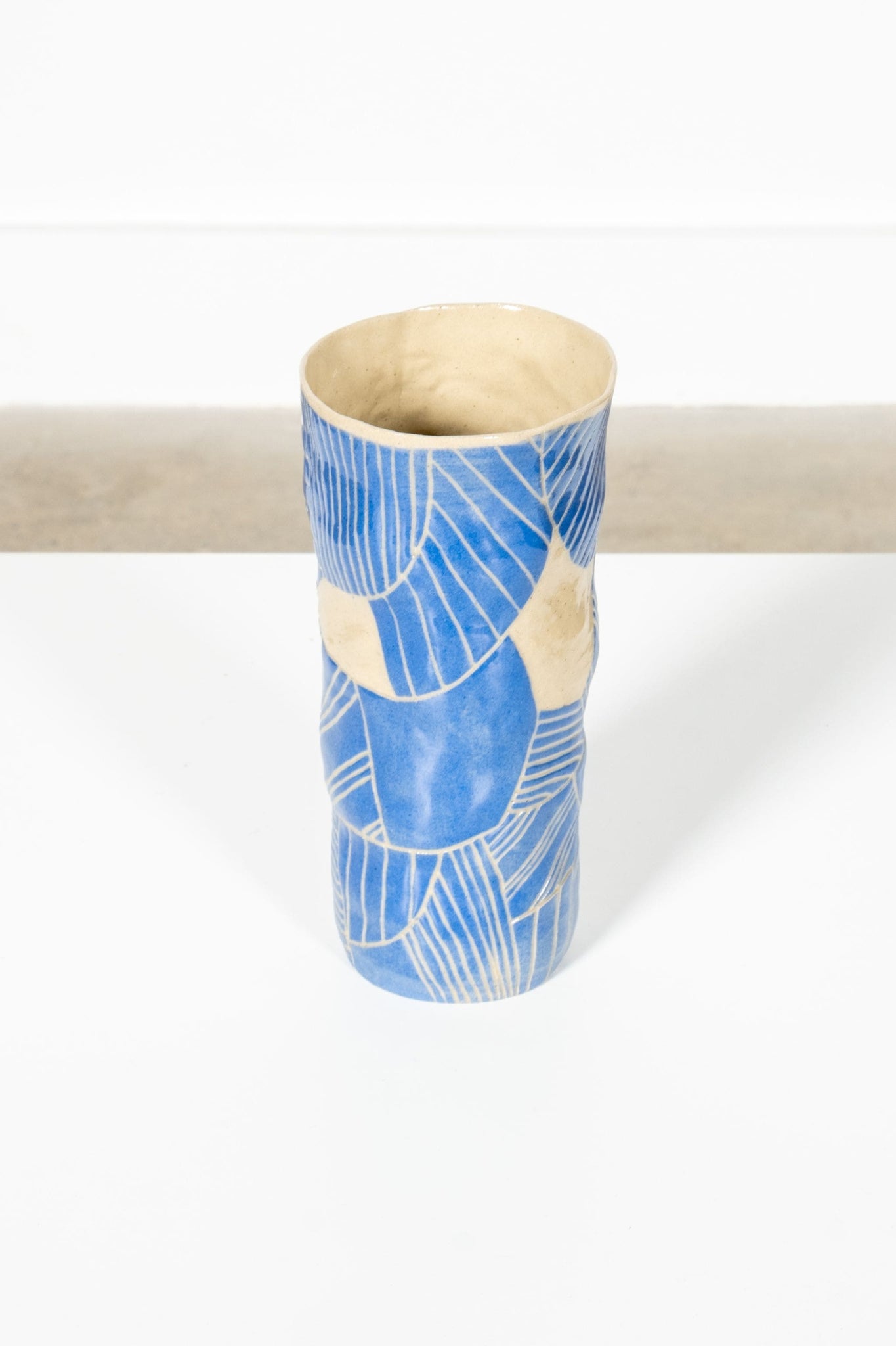 Vase Sophie - Small, Blue by Valérie Gutton | Bonne Choice