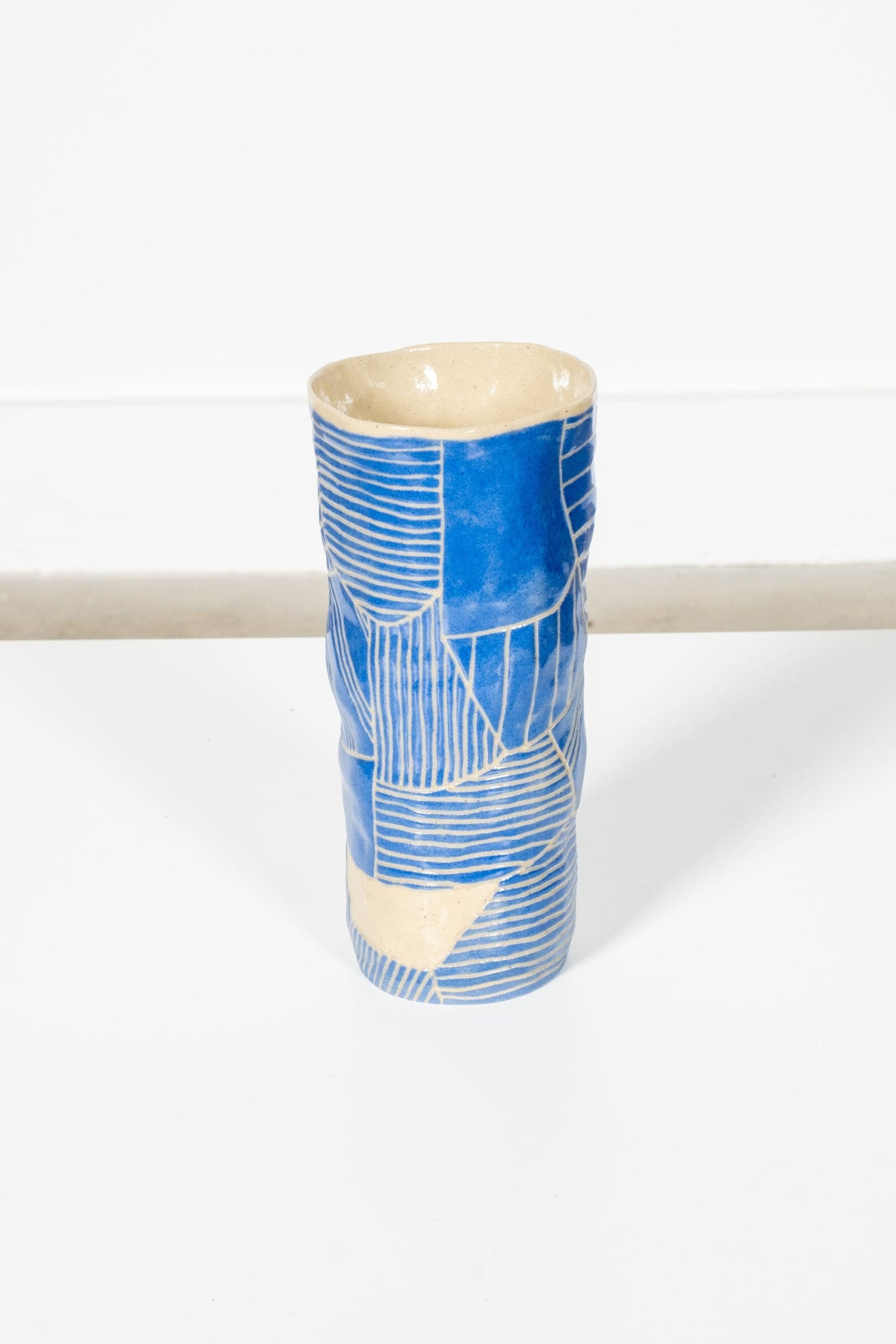 Vase Sophie - Small, Blue by Valérie Gutton | Bonne Choice