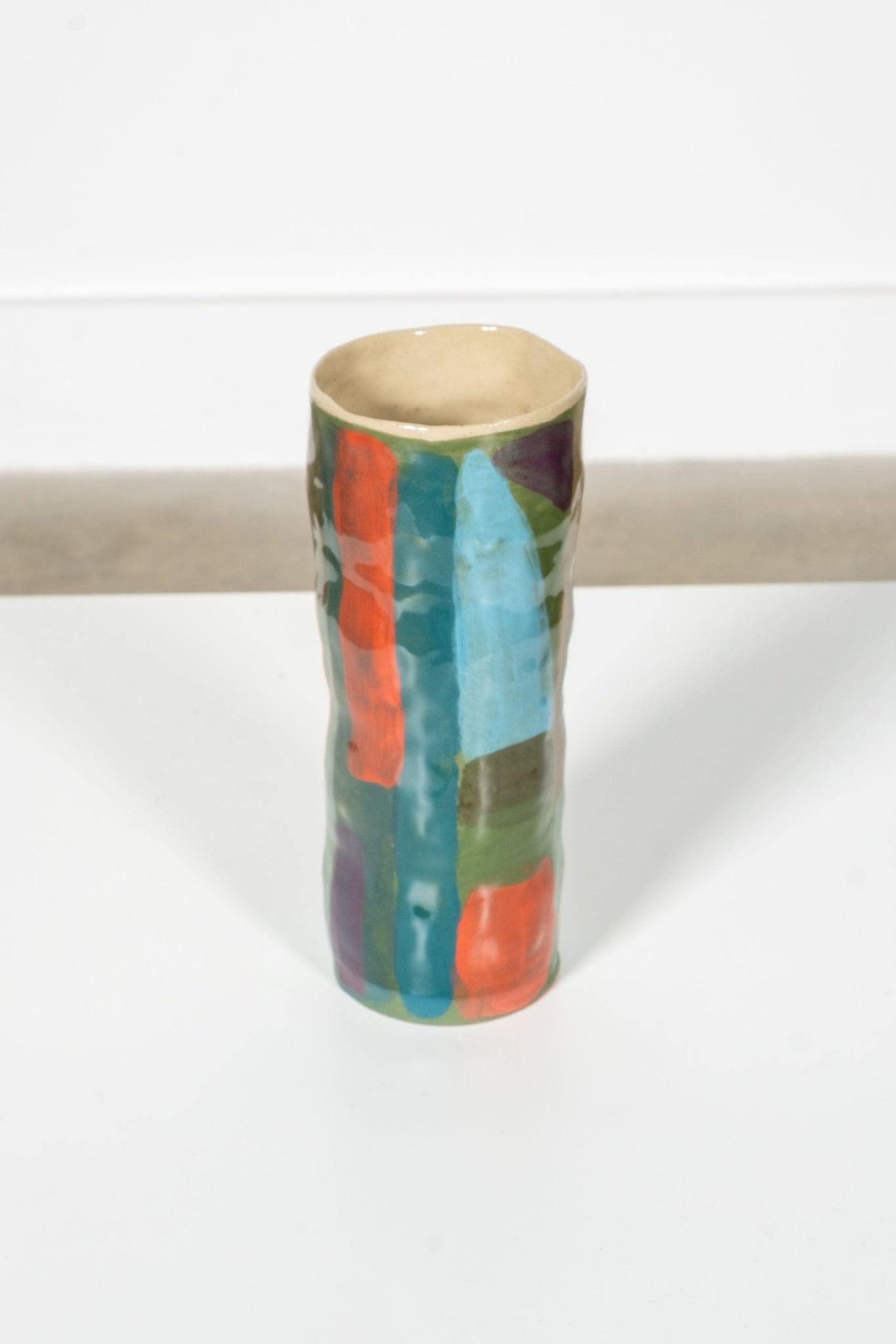 Vase Sophie, Small, Multi Green by Valérie Gutton | Bonne Choice