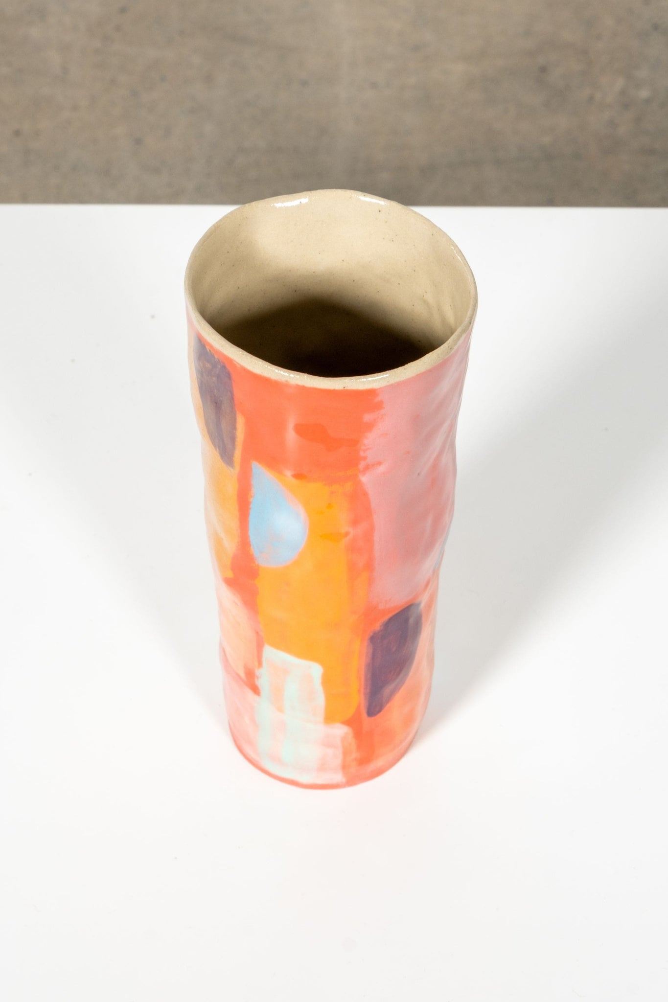 Vase Sophie, Small, Multi Red by Valérie Gutton | Bonne Choice