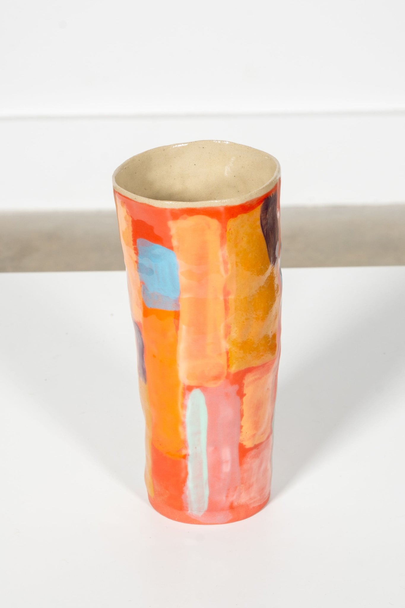 Vase Sophie, Small, Multi Red by Valérie Gutton | Bonne Choice