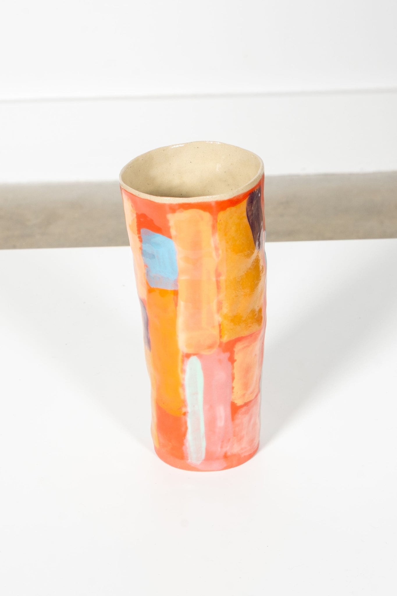 Vase Sophie, Small, Multi Red by Valérie Gutton | Bonne Choice