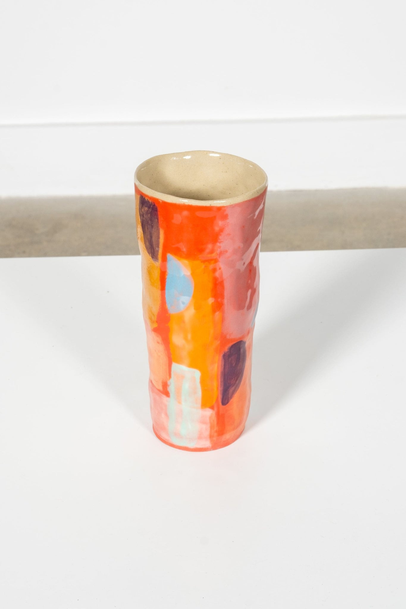 Vase Sophie, Small, Multi Red by Valérie Gutton | Bonne Choice