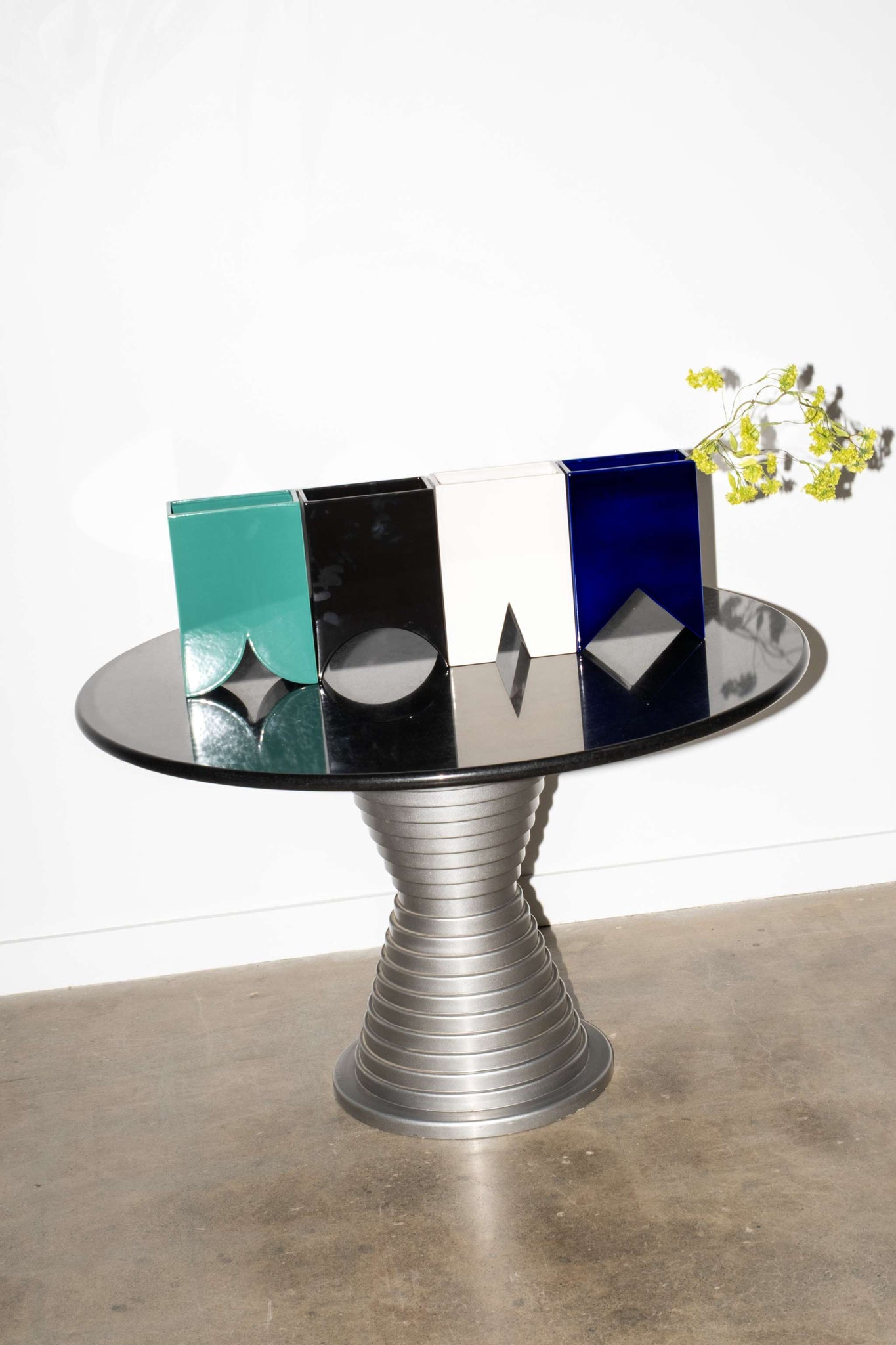 Green "Onda" Vase