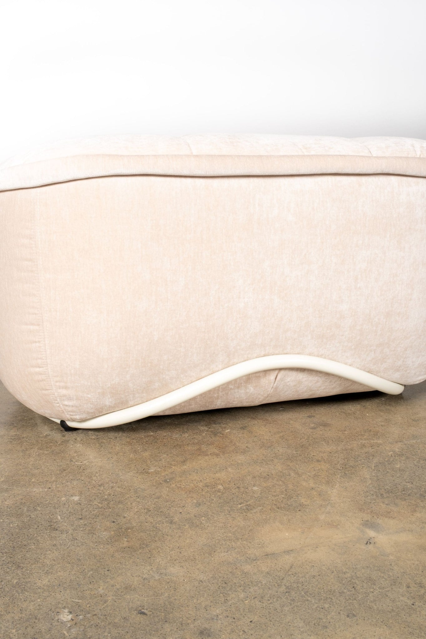 Sancal Vibe Pouf, Crema | Bonne Choice