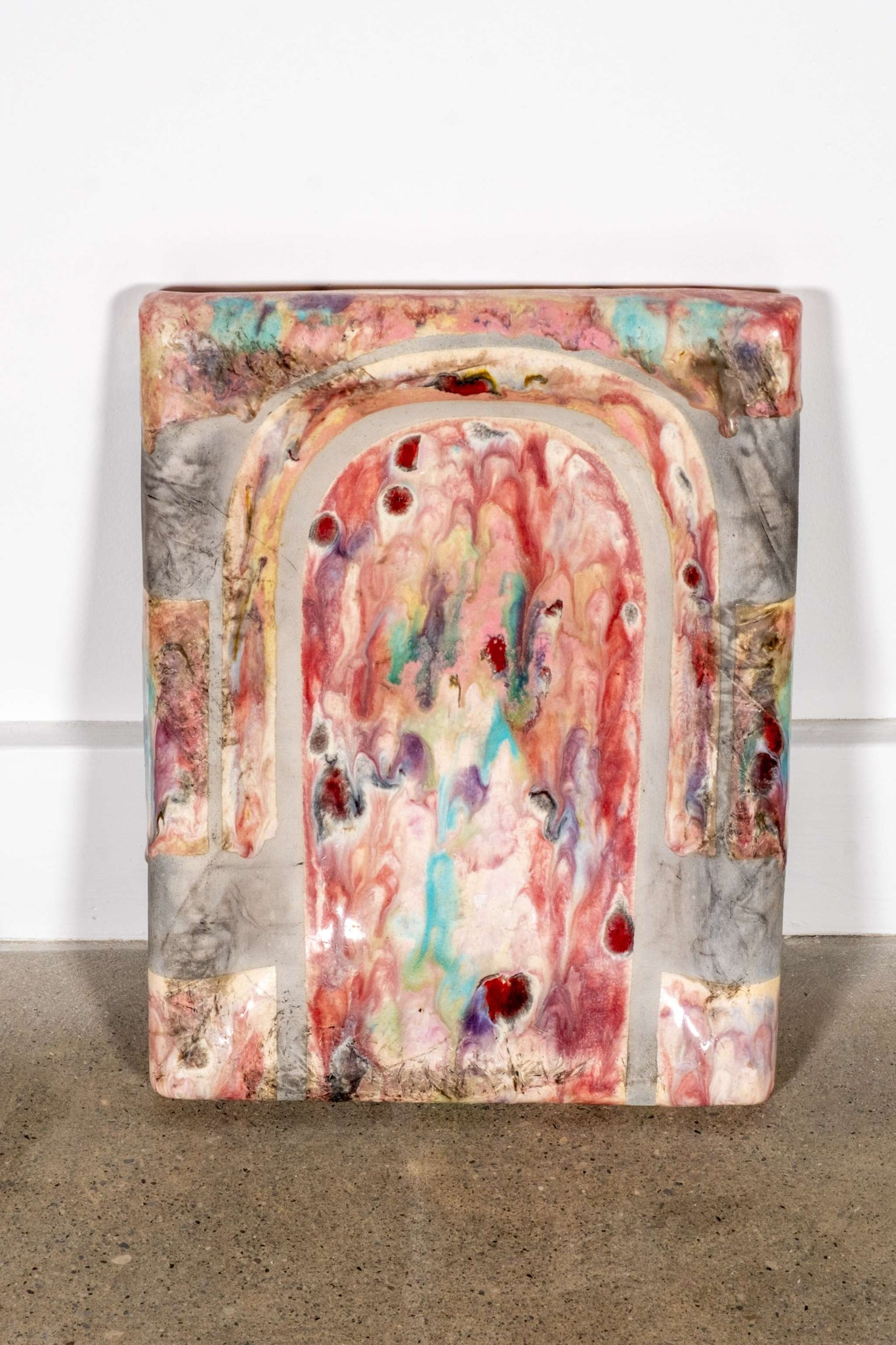 Vibrant Ceramic Triptych