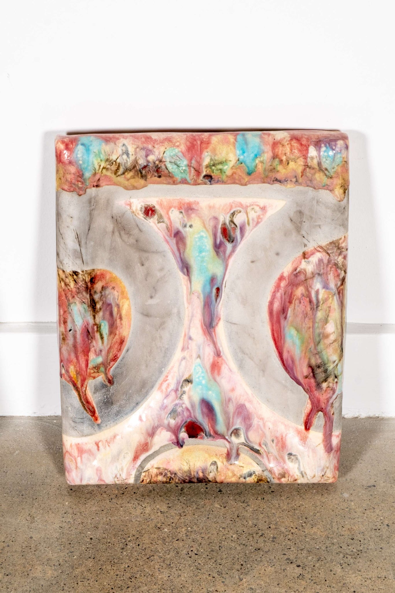 Vibrant Ceramic Triptych