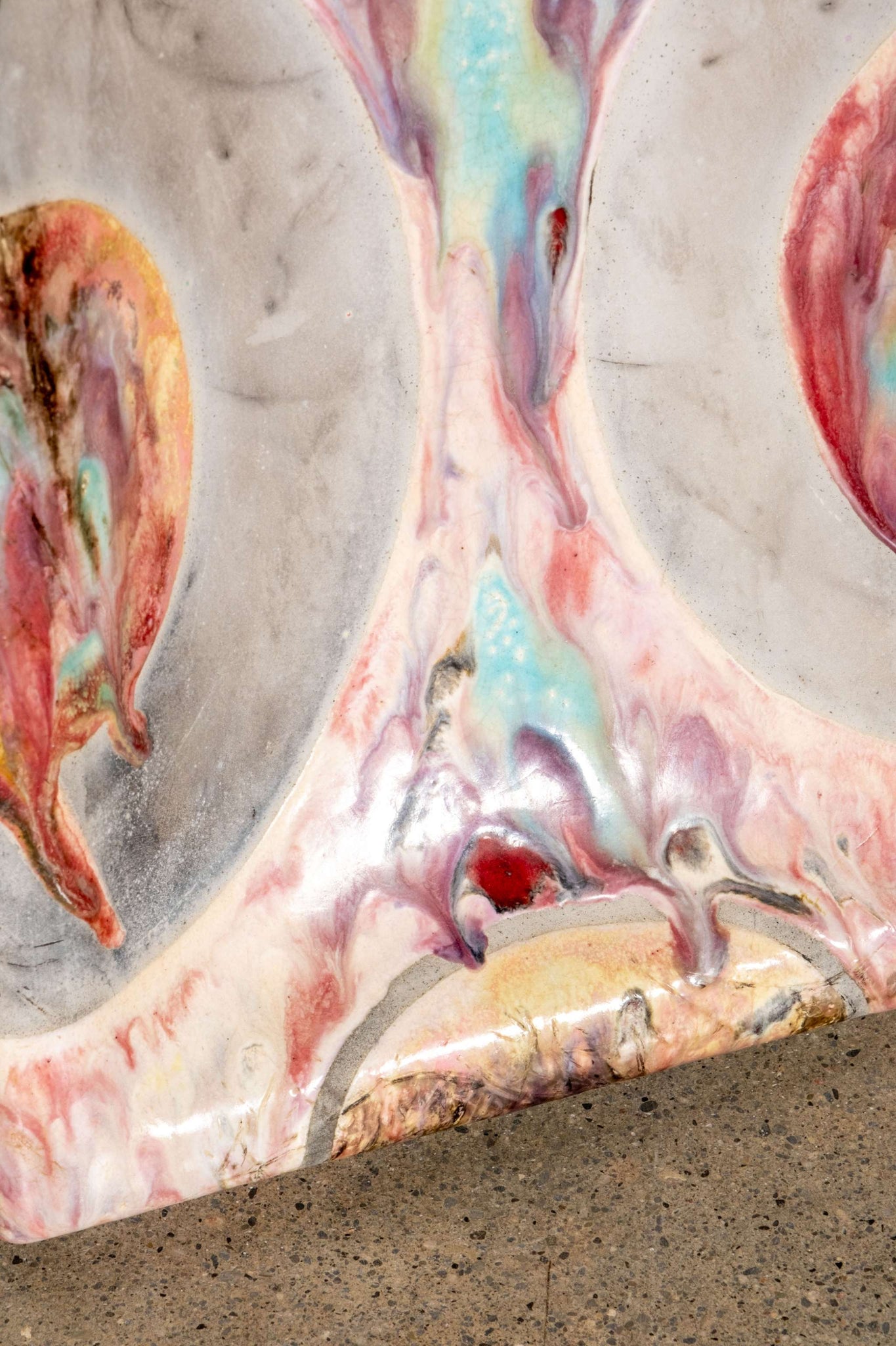 Vibrant Ceramic Triptych