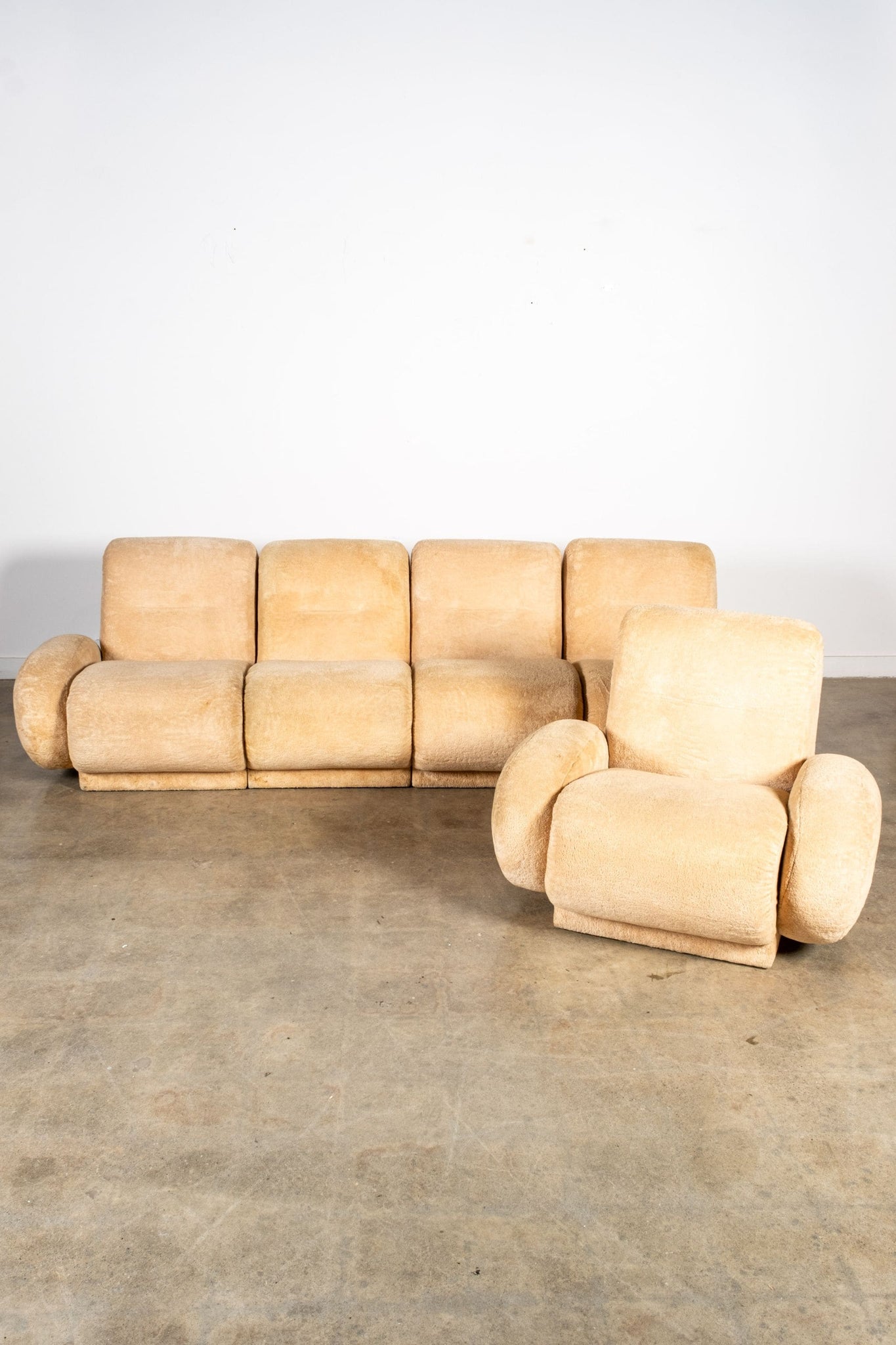 Vintage 'Teddy Bear' Armchair | Bonne Choice