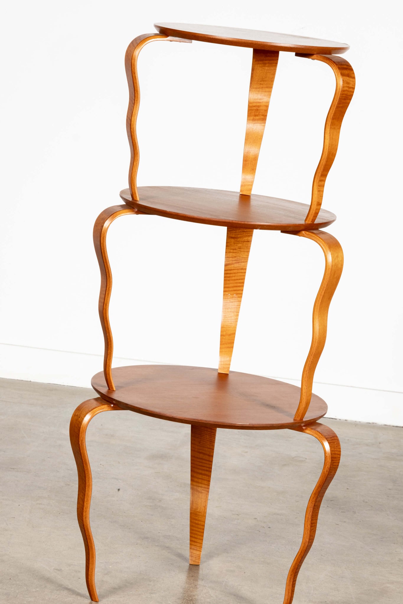 Set of 3 Wavy Legs Side Tables – Bonne Choice