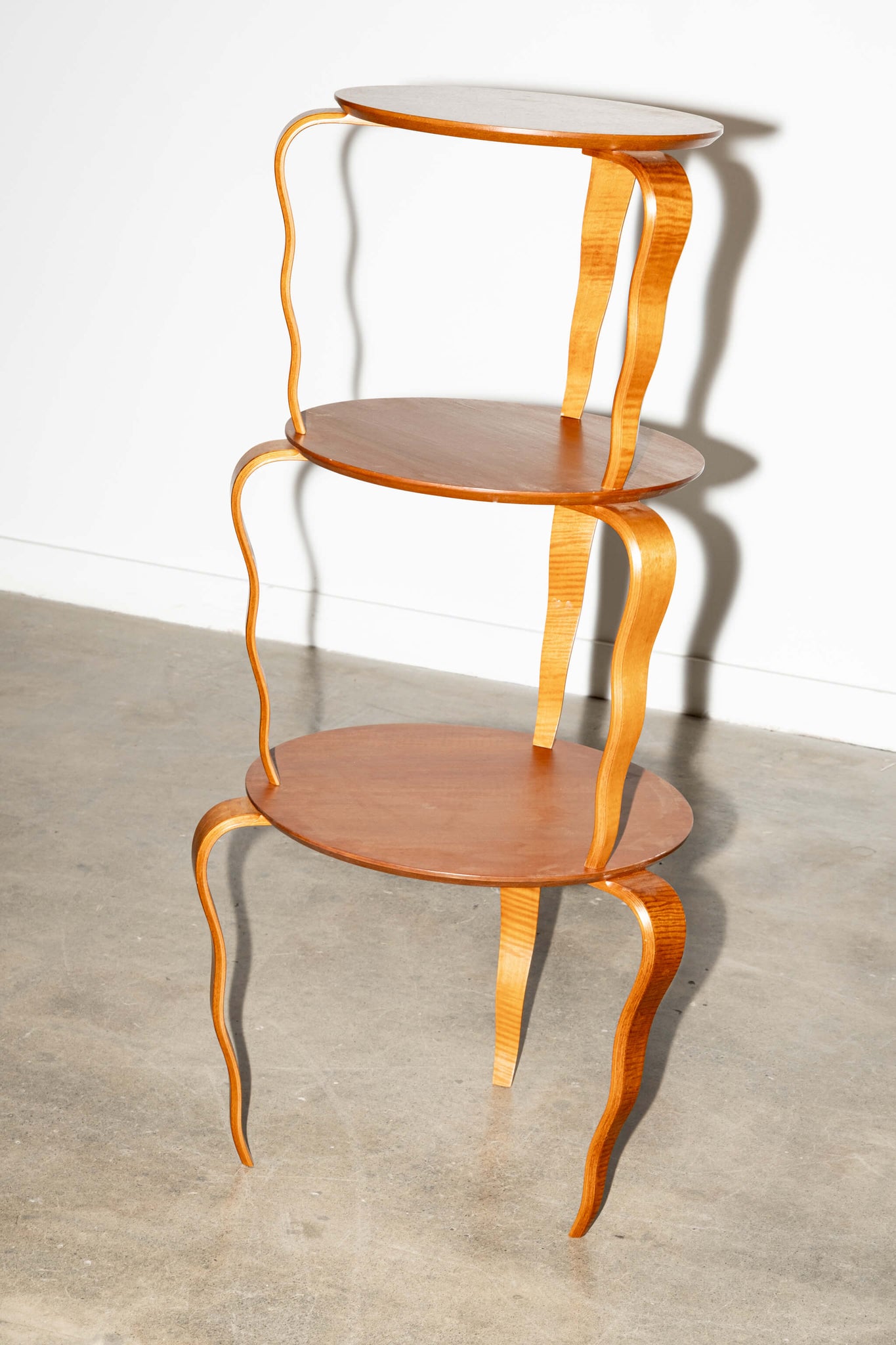 Set of 3 Wavy Legs Side Tables – Bonne Choice