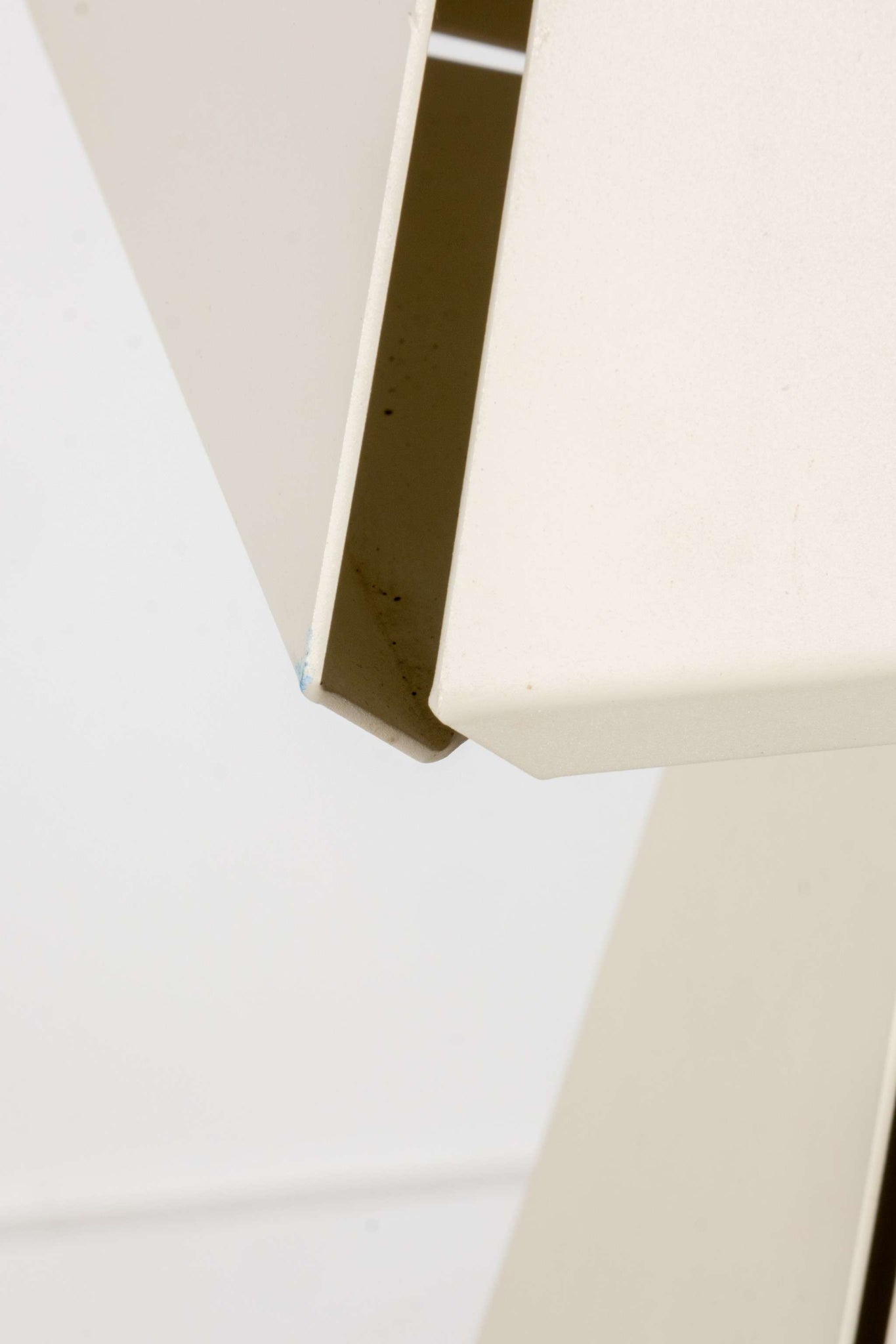 White Powder Coated Table Lamp