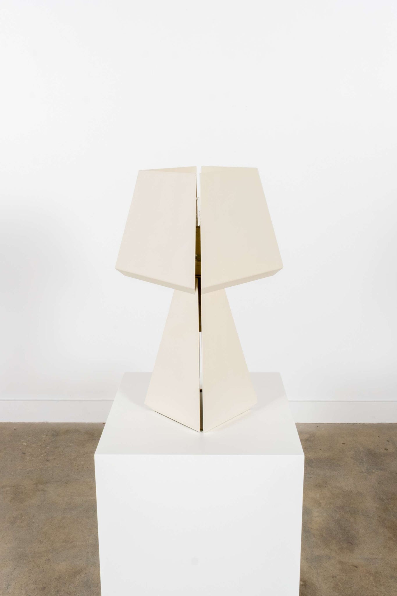 White Powder Coated Table Lamp
