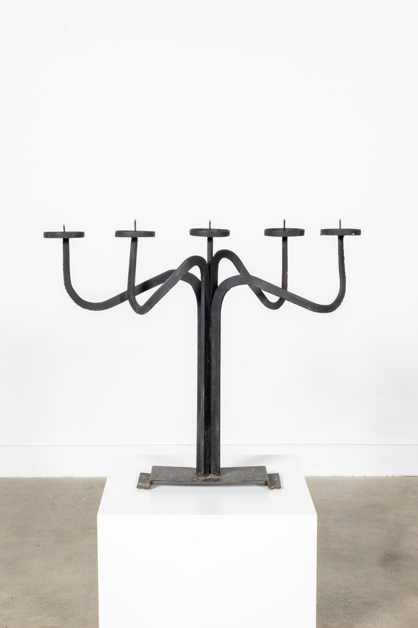 Vintage Wrought Iron Candelabra | Bonne Choice