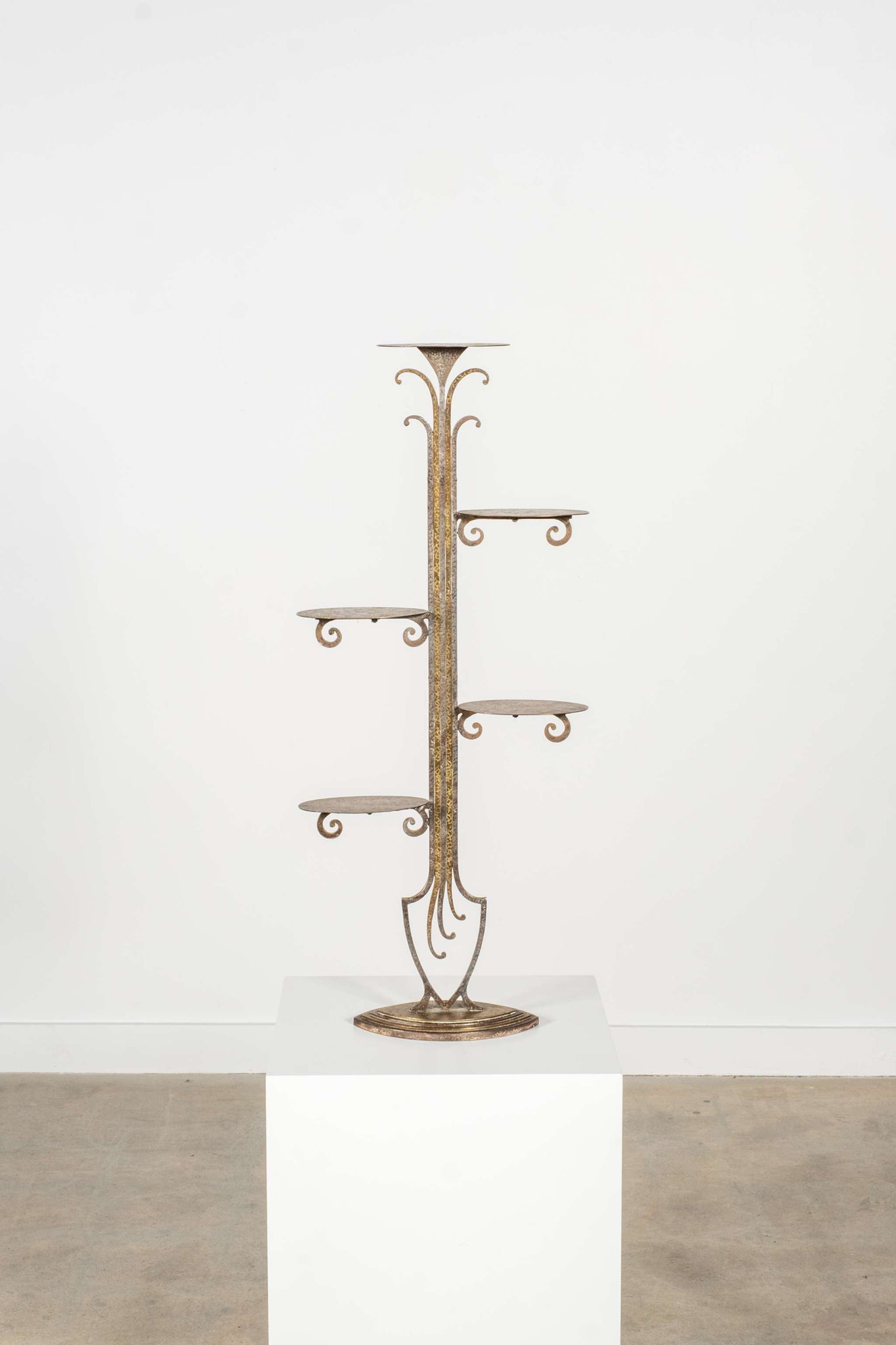 Wrought Iron Plant Stand