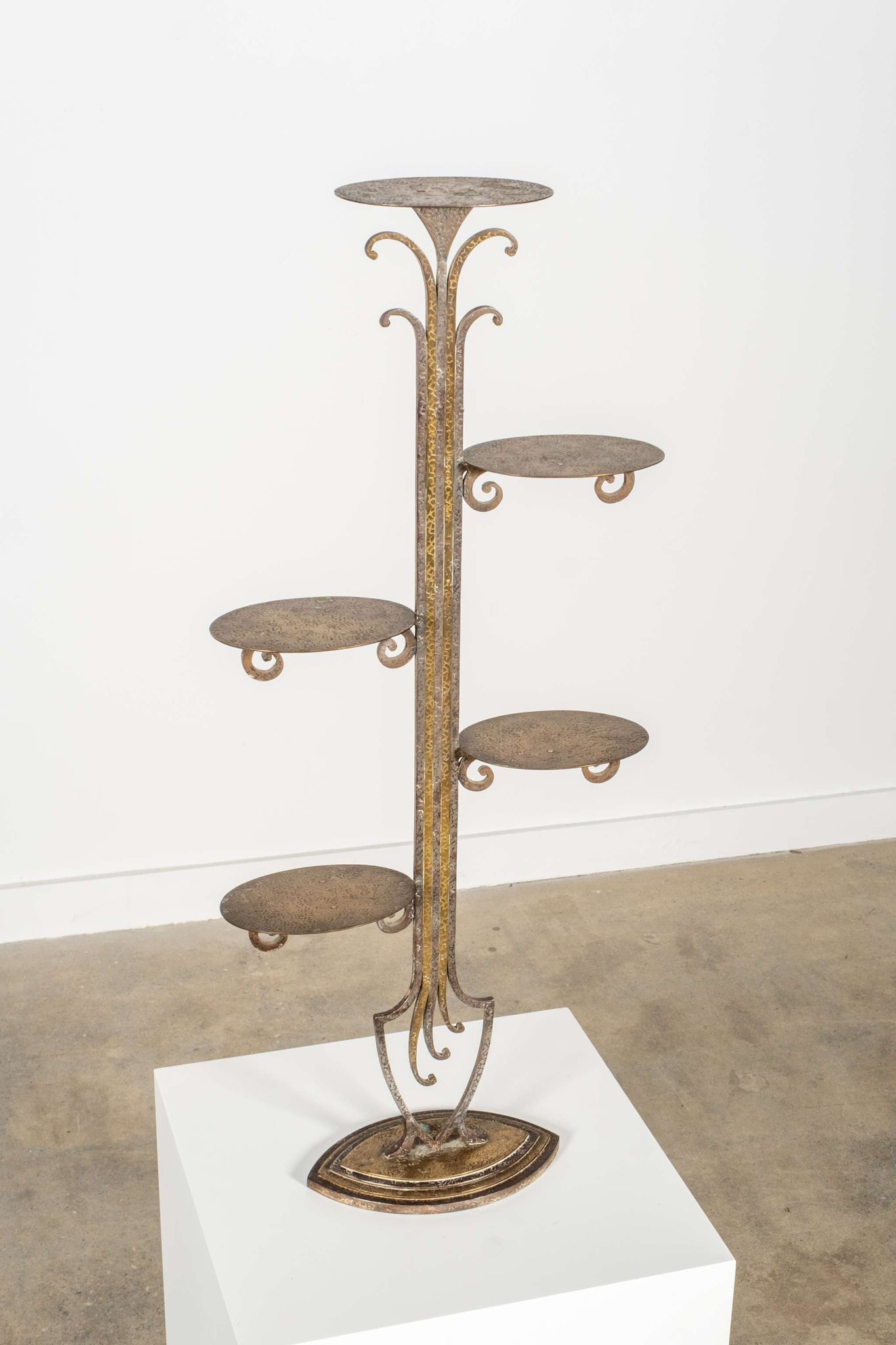 Wrought Iron Plant Stand