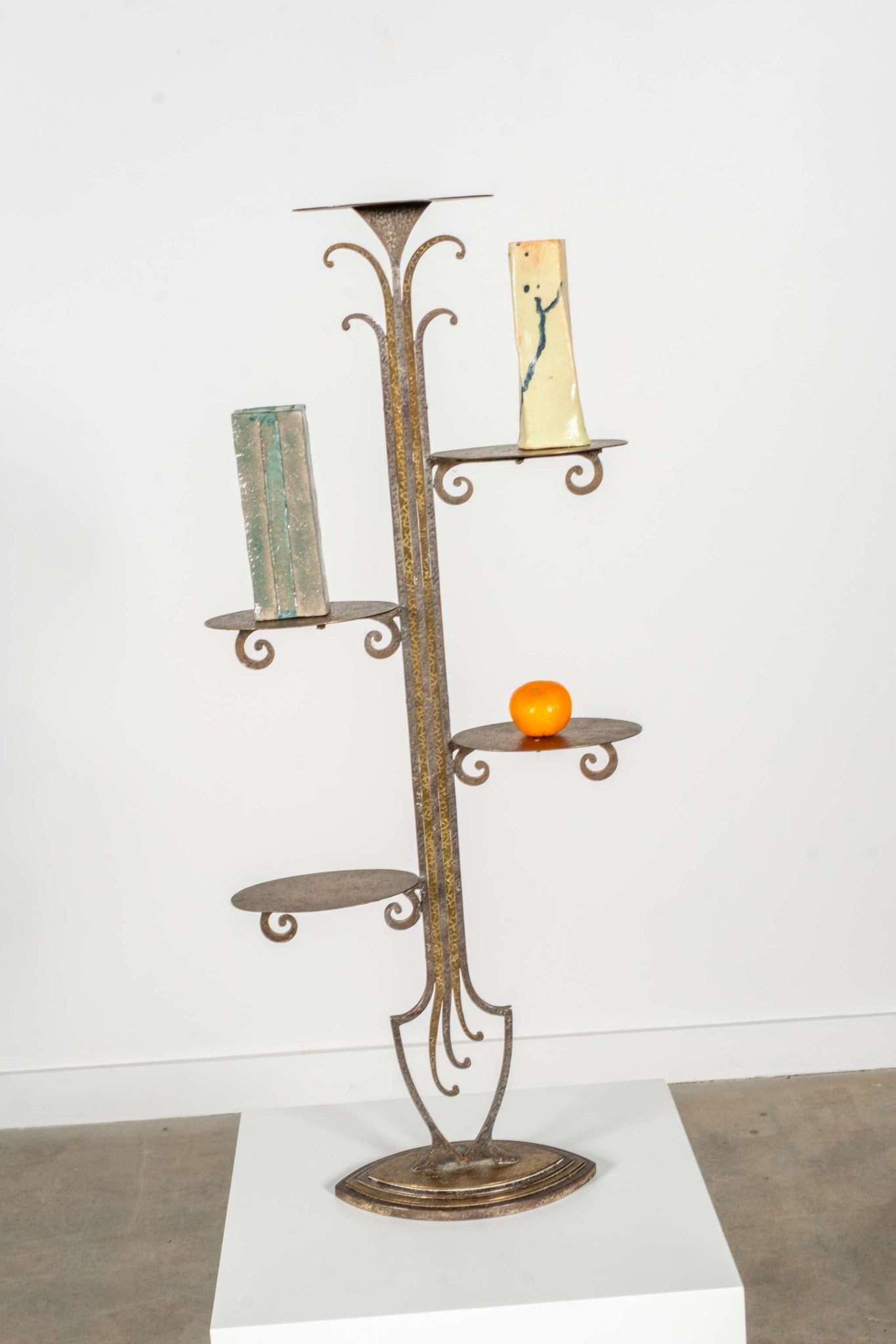 Wrought Iron Plant Stand