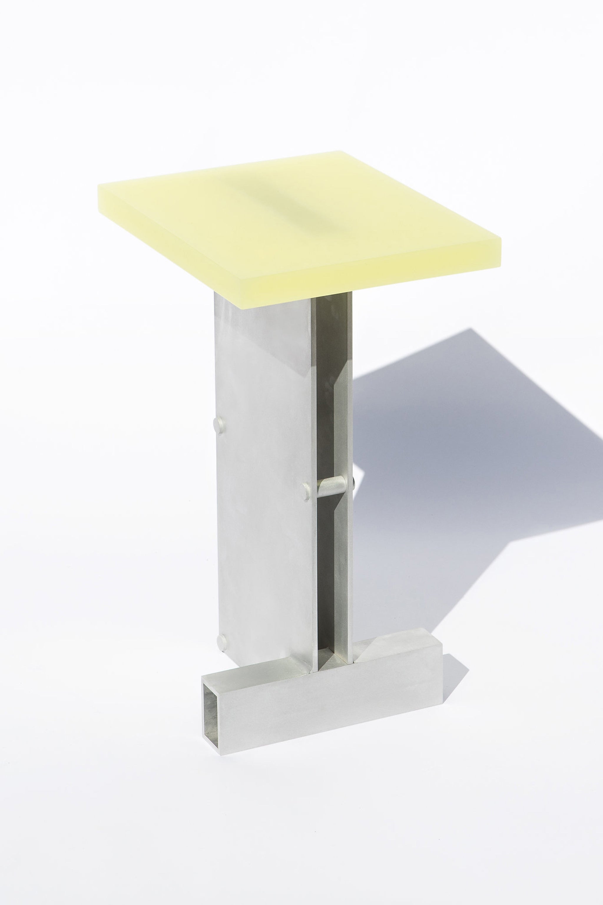 Yellow Jolly Rancher Side Table | Bonne Choice