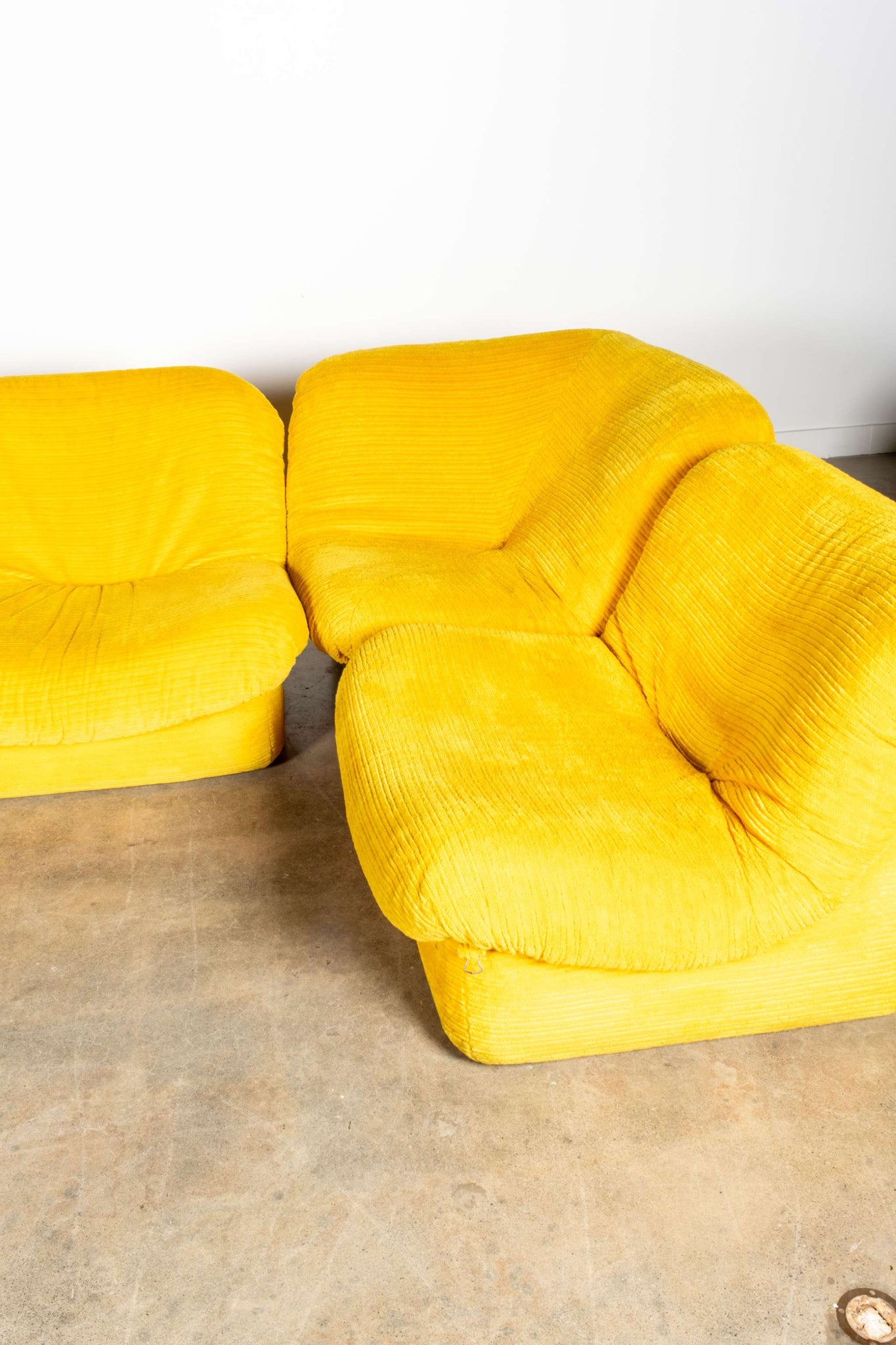 1970s "Patate" 7-Piece Modular Sofa