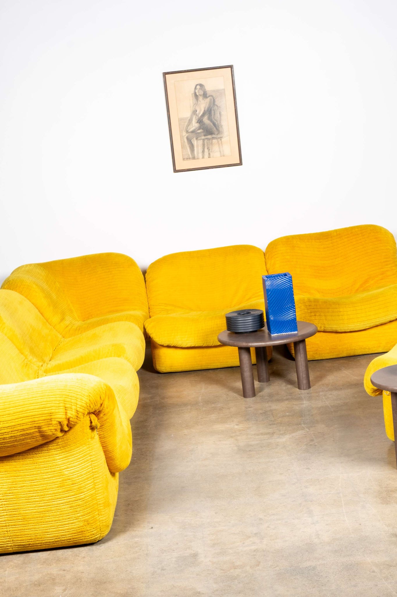 1970s "Patate" 7-Piece Modular Sofa