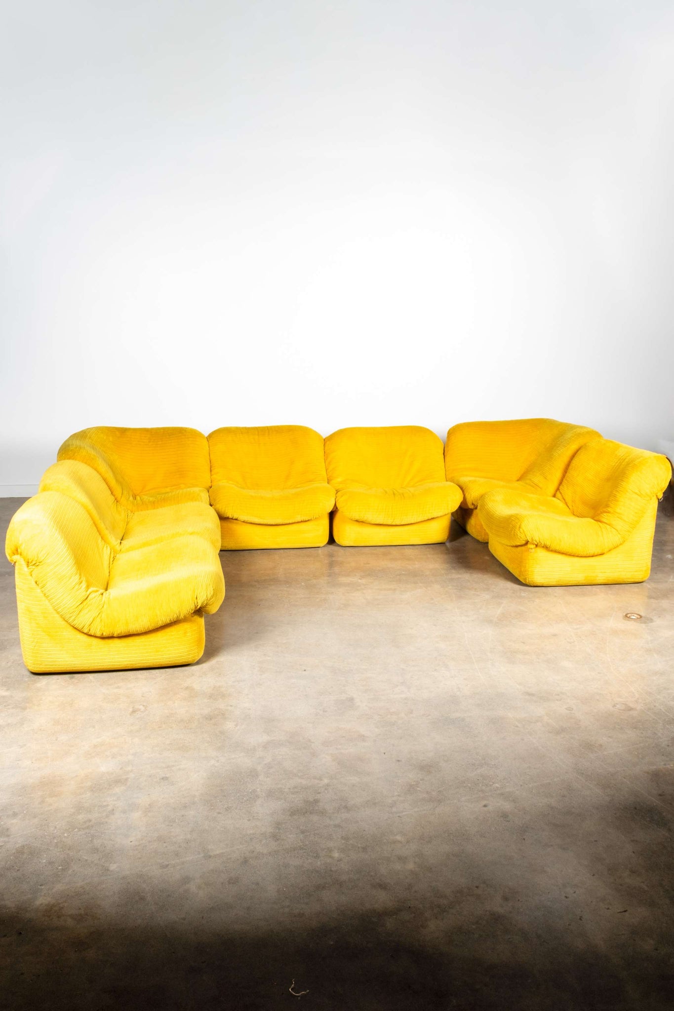 1970s "Patate" 7-Piece Modular Sofa