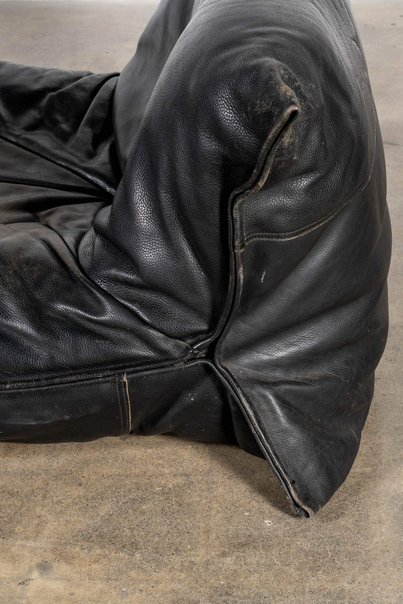 Yoko 1-Seater Lounge Chair, Original Black Leather