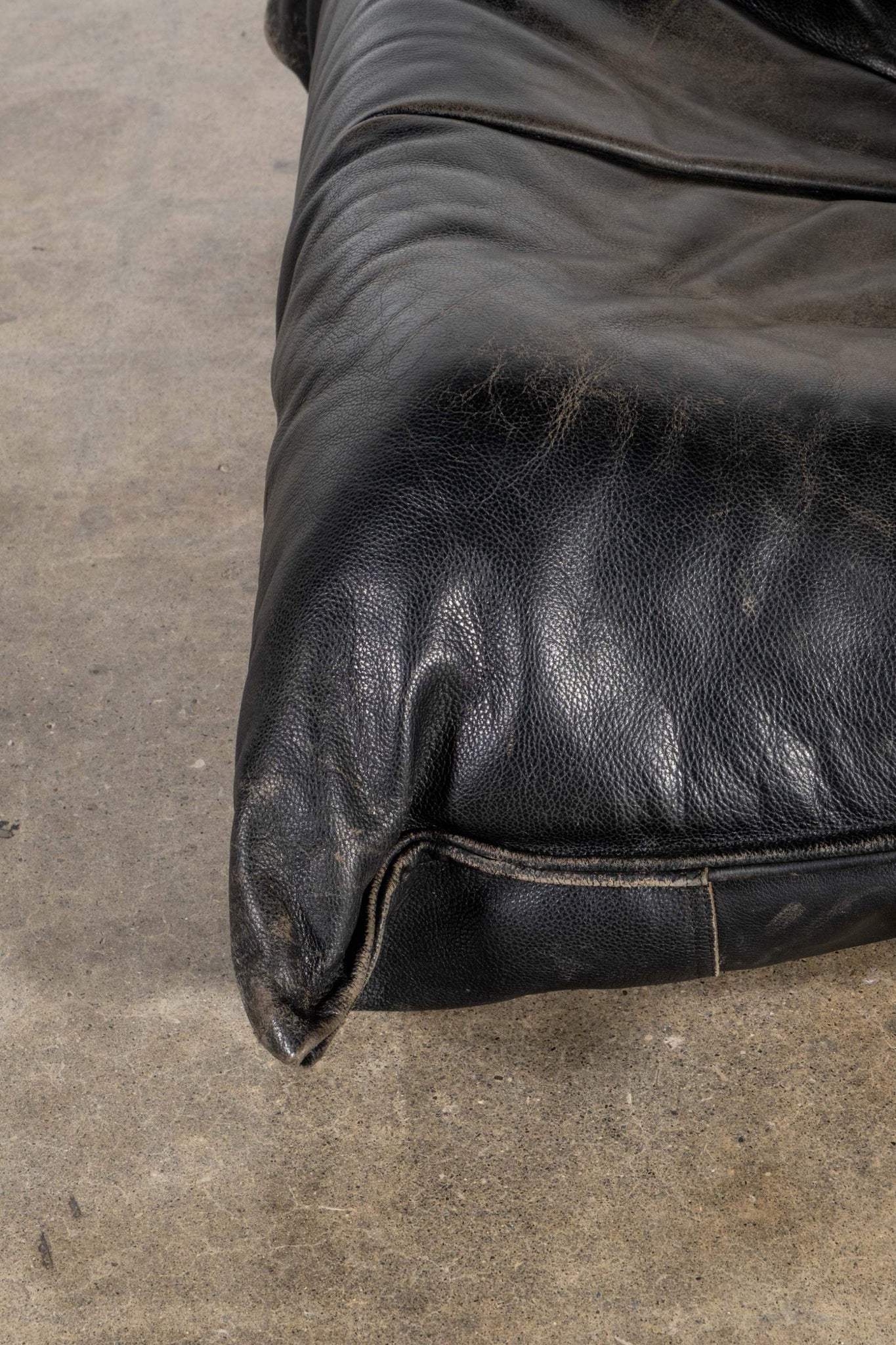 Yoko 1-Seater Lounge Chair, Original Black Leather